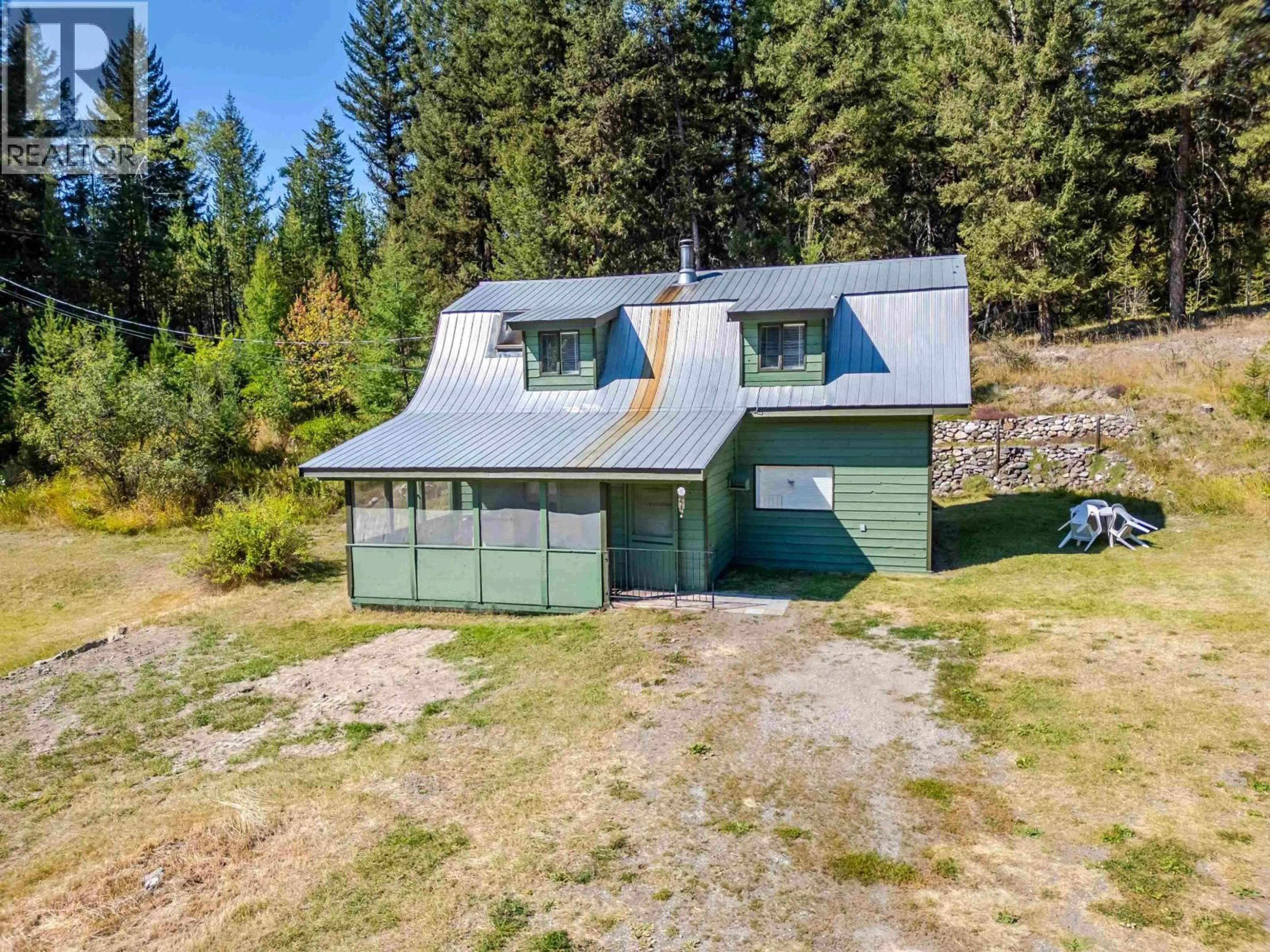 A pic from outside/outdoor area/front of a property/back of a property/a pic from drone, unknown for 5274 CANIM-HENDRIX LAKE ROAD, Forest Grove British Columbia V0K1M0
