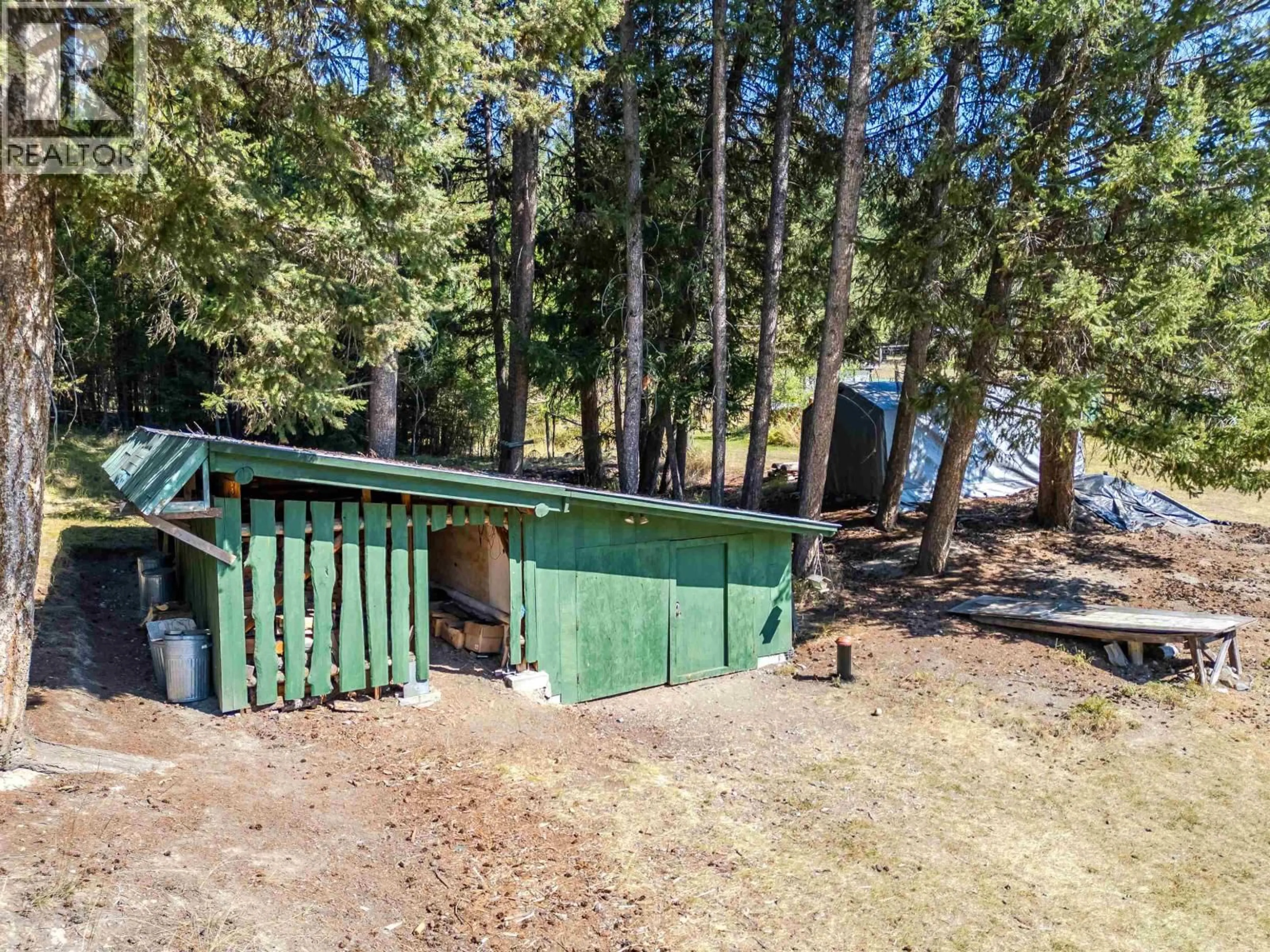 A pic from outside/outdoor area/front of a property/back of a property/a pic from drone, forest/trees view for 5274 CANIM-HENDRIX LAKE ROAD, Forest Grove British Columbia V0K1M0
