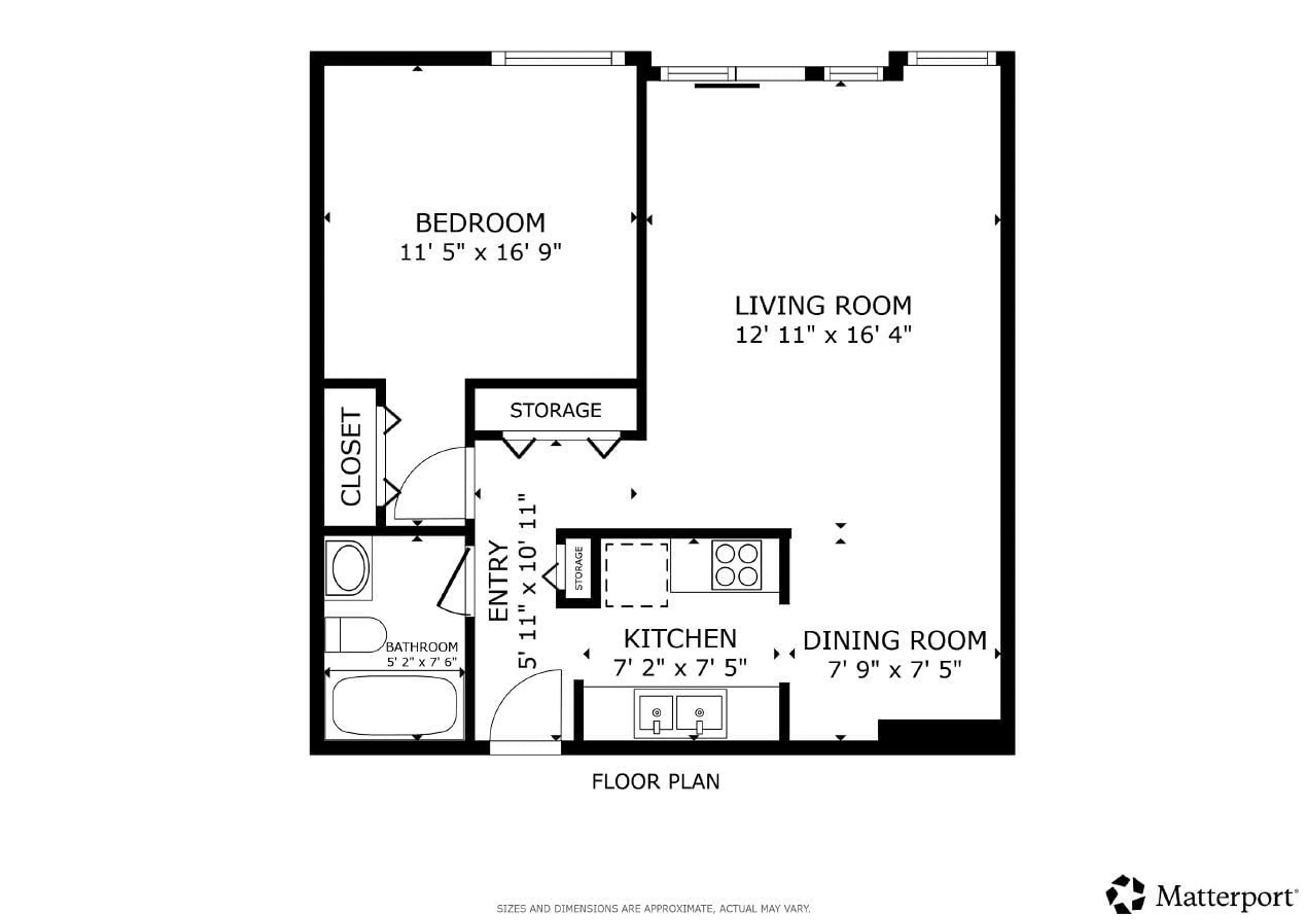 Floor plan for 315 - 1850 SOUTHMERE CRESCENT, Surrey British Columbia V4A6Y6
