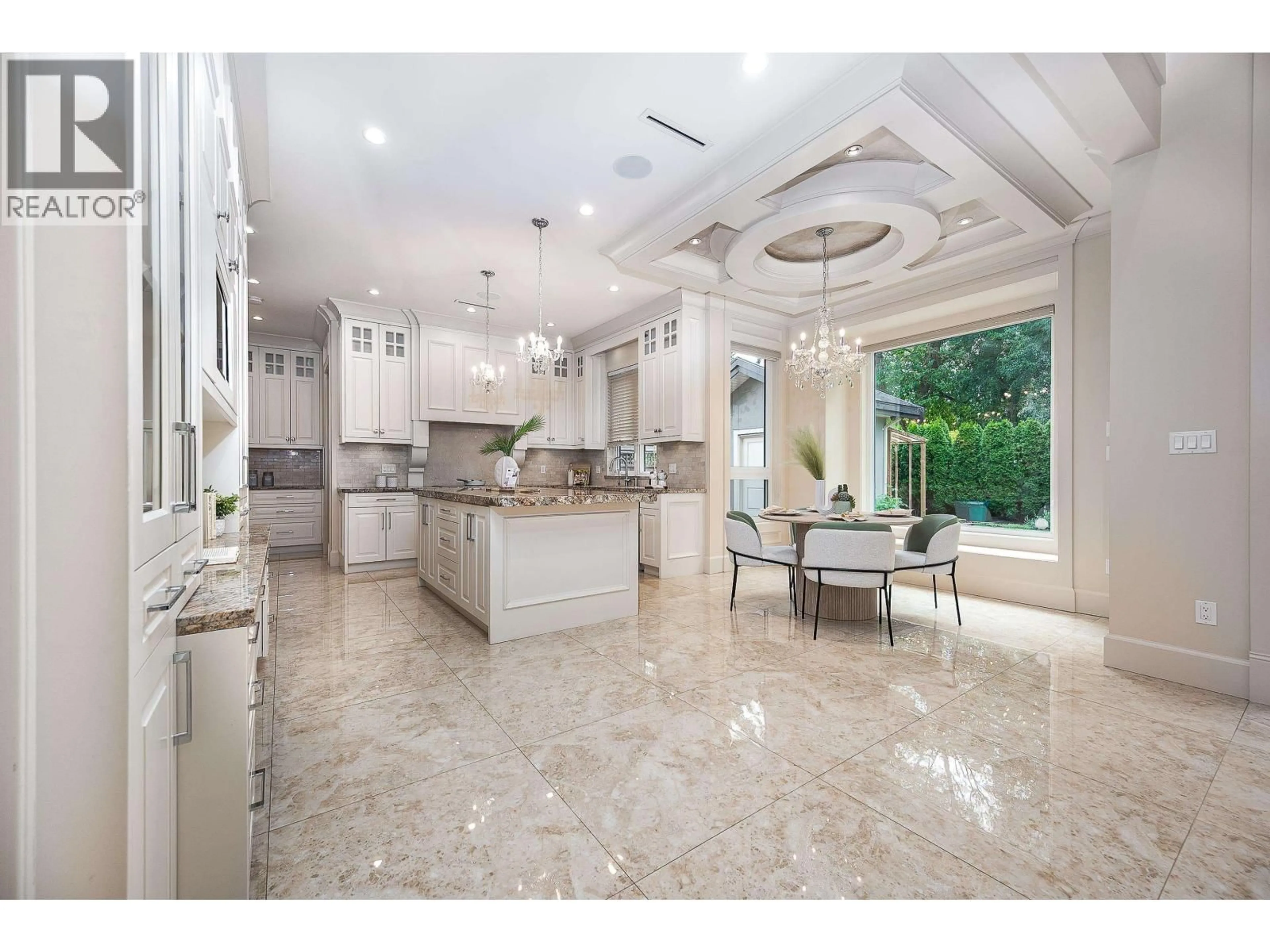 Open concept kitchen, ceramic/tile floor for 10500 CAITHCART ROAD, Richmond British Columbia V6X1N2