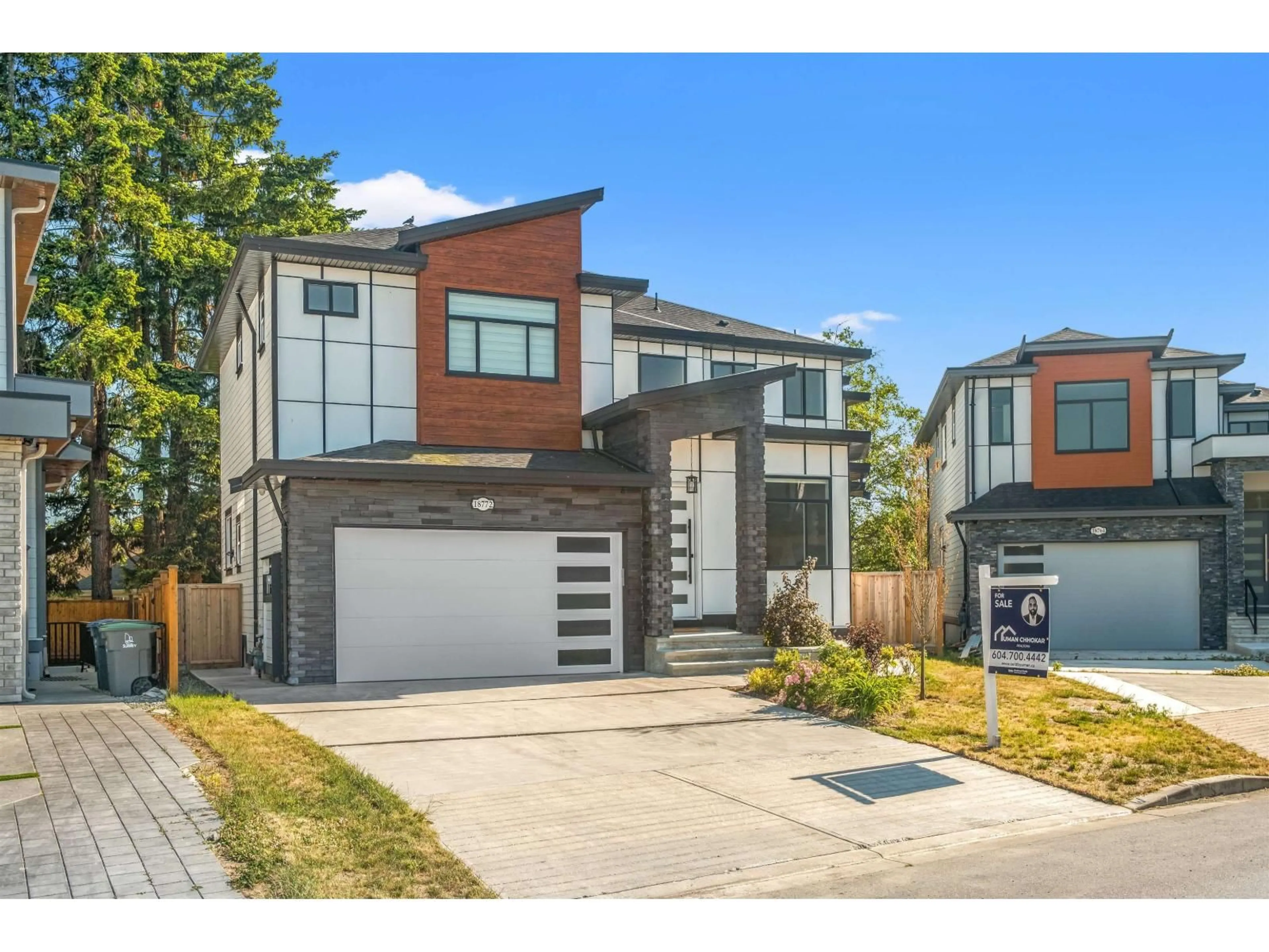 Home with brick exterior material, street for 18772 62A, Surrey British Columbia V3S7V8