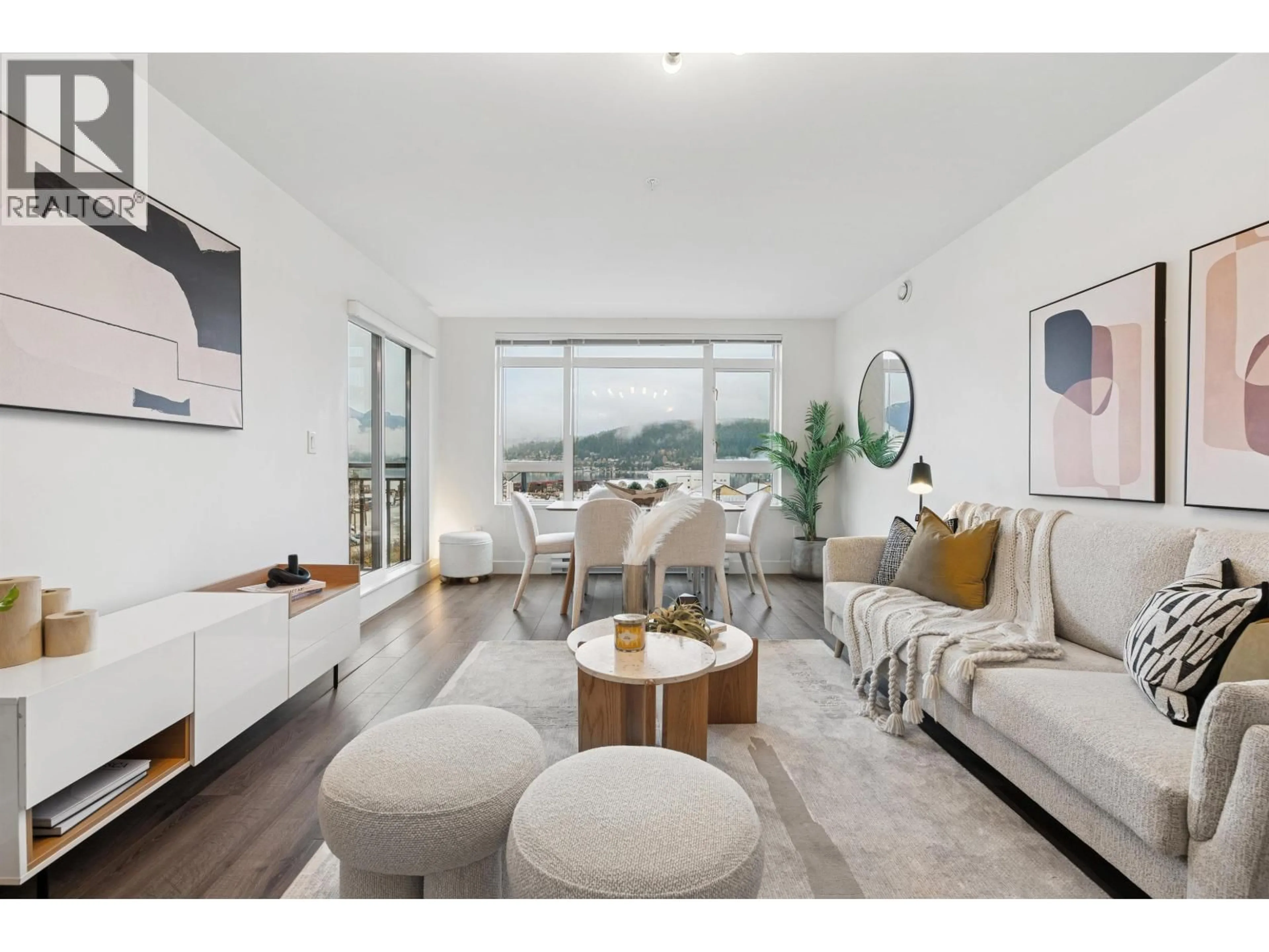 Living room with furniture, unknown for 412 - 2525 CLARKE STREET, Port Moody British Columbia V3H0J3