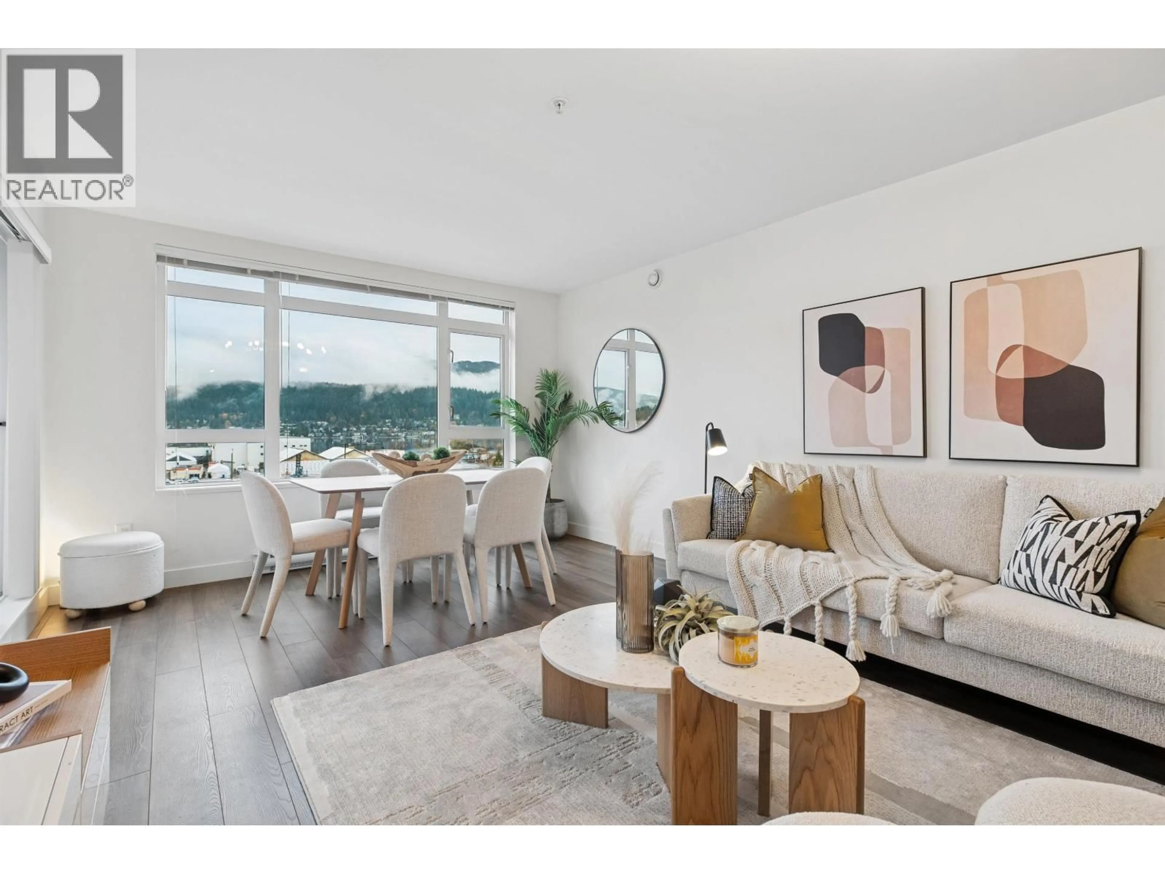 Living room with furniture, unknown for 412 - 2525 CLARKE STREET, Port Moody British Columbia V3H0J3