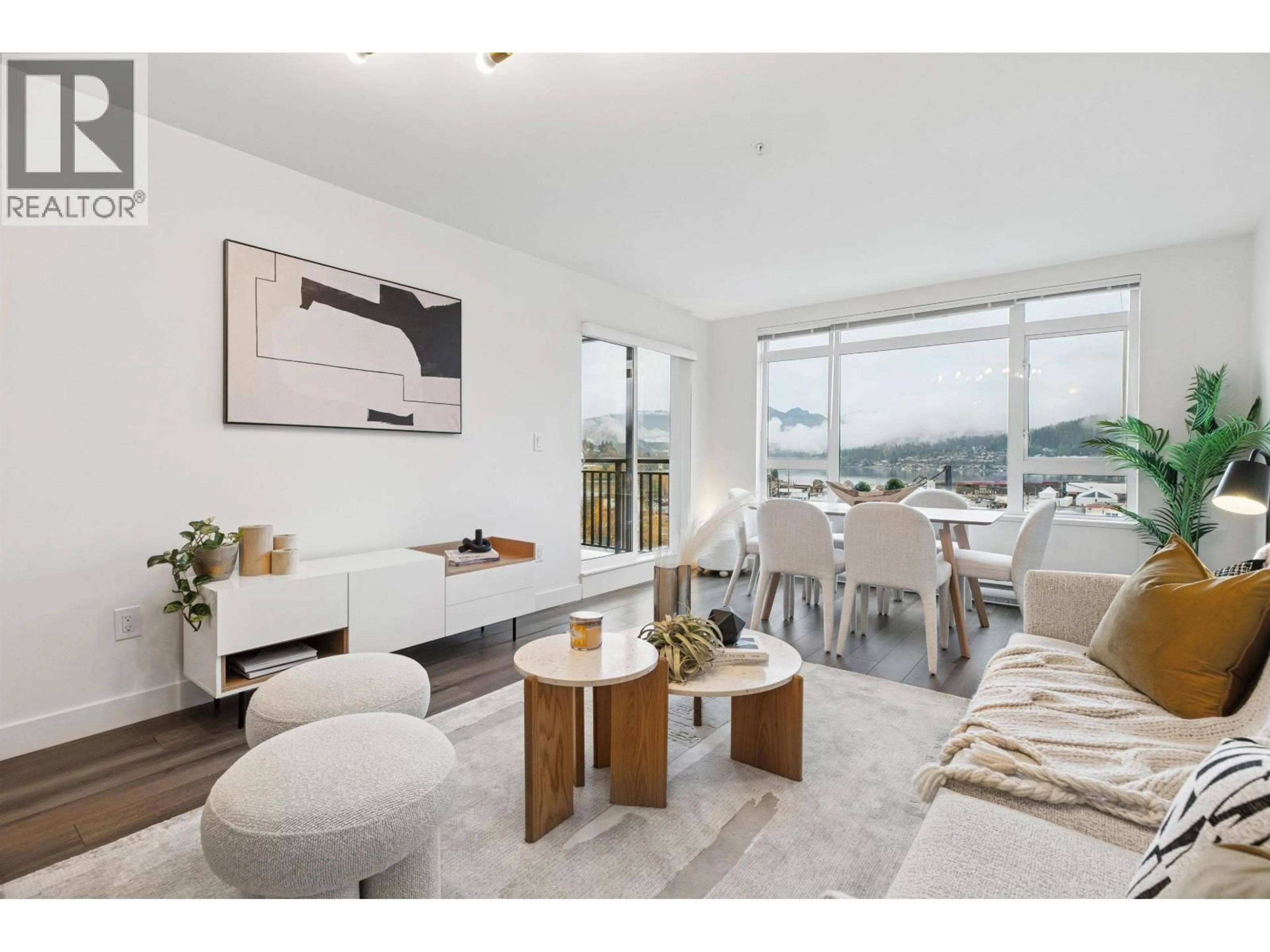 Living room with furniture, unknown for 412 - 2525 CLARKE STREET, Port Moody British Columbia V3H0J3