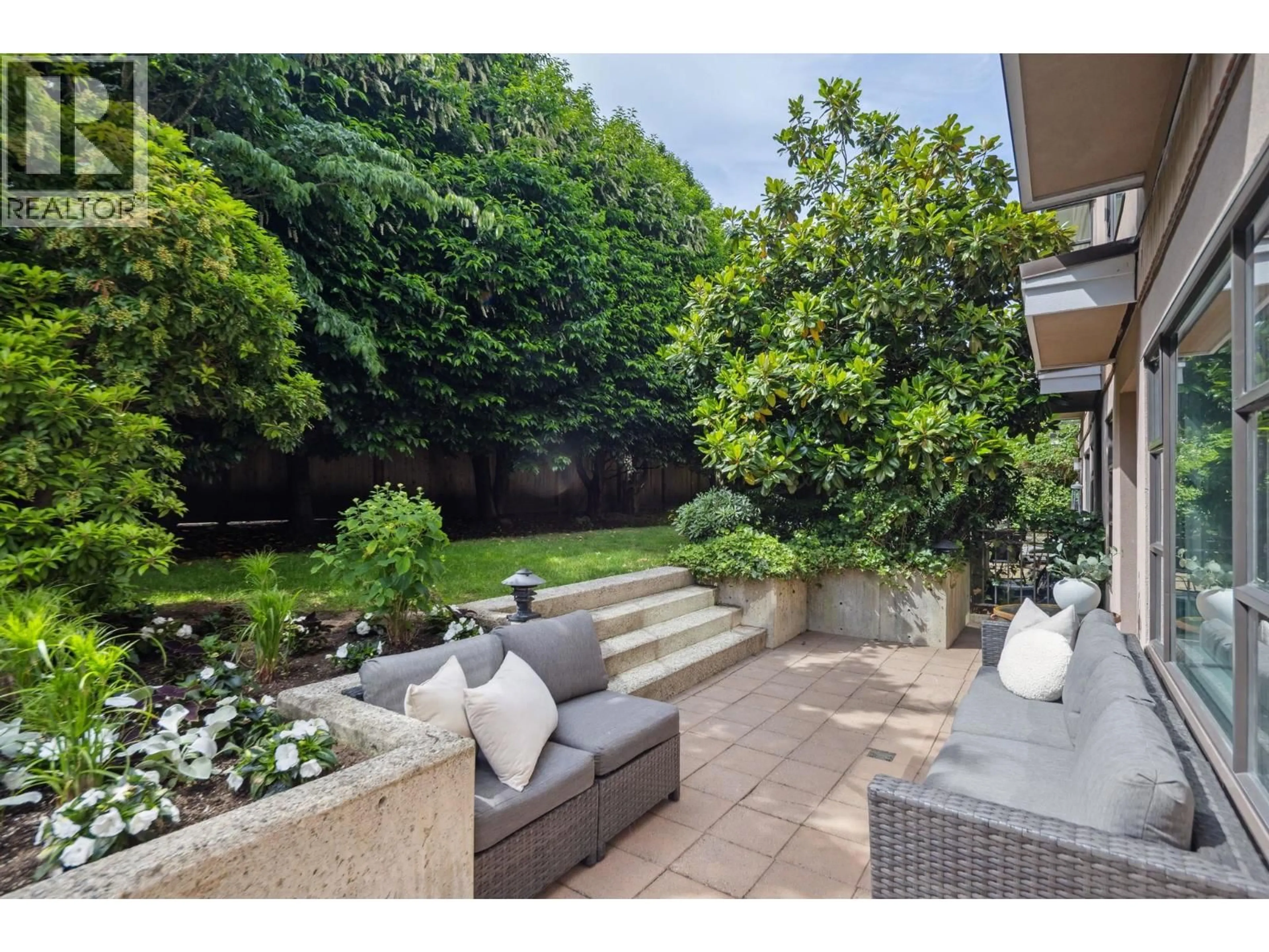 Patio, water/lake/river/ocean view for 104 - 2119 YEW STREET, Vancouver British Columbia V6K3G6