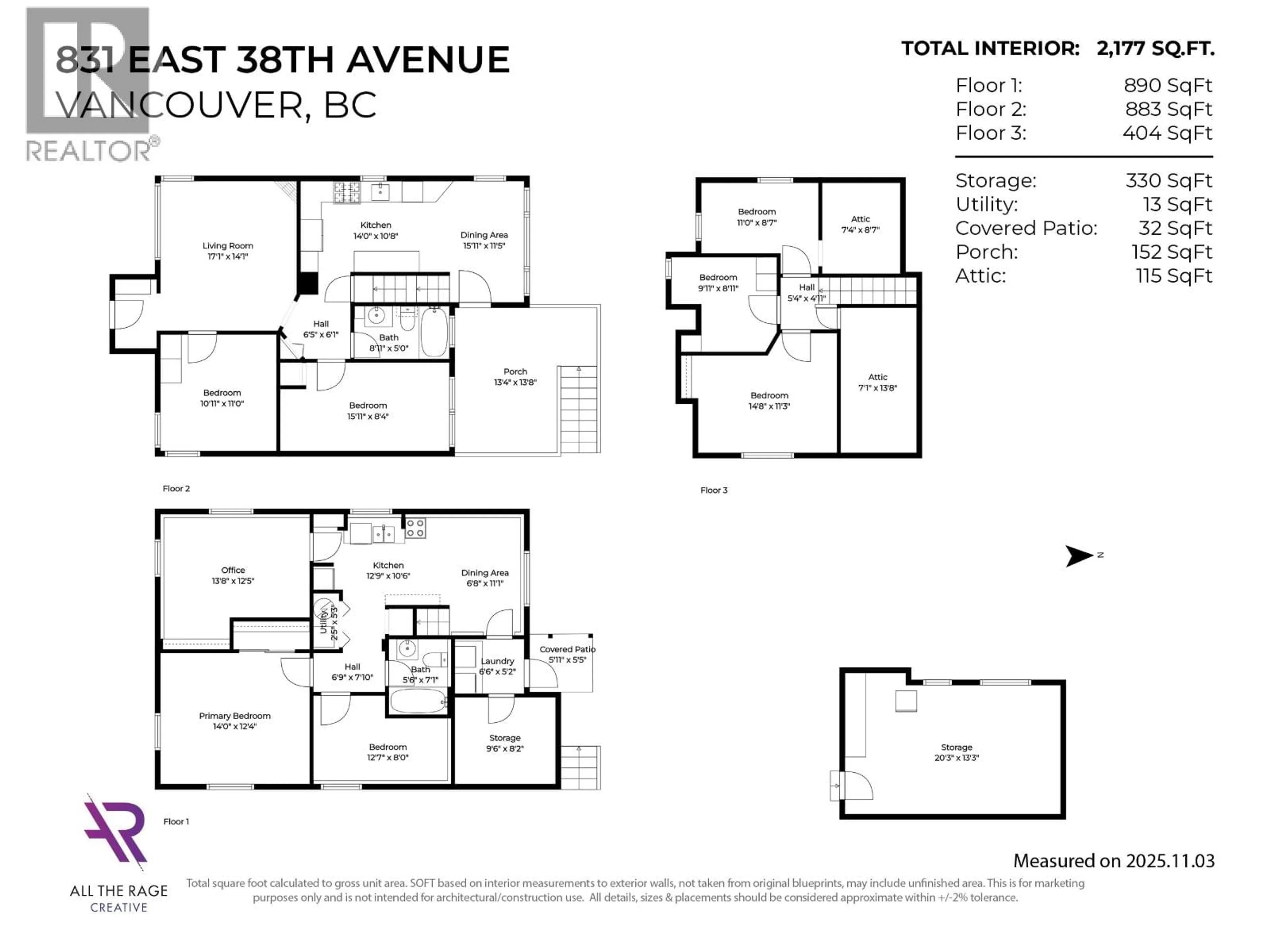 Floor plan for 831 38TH AVENUE, Vancouver British Columbia V5W1J2