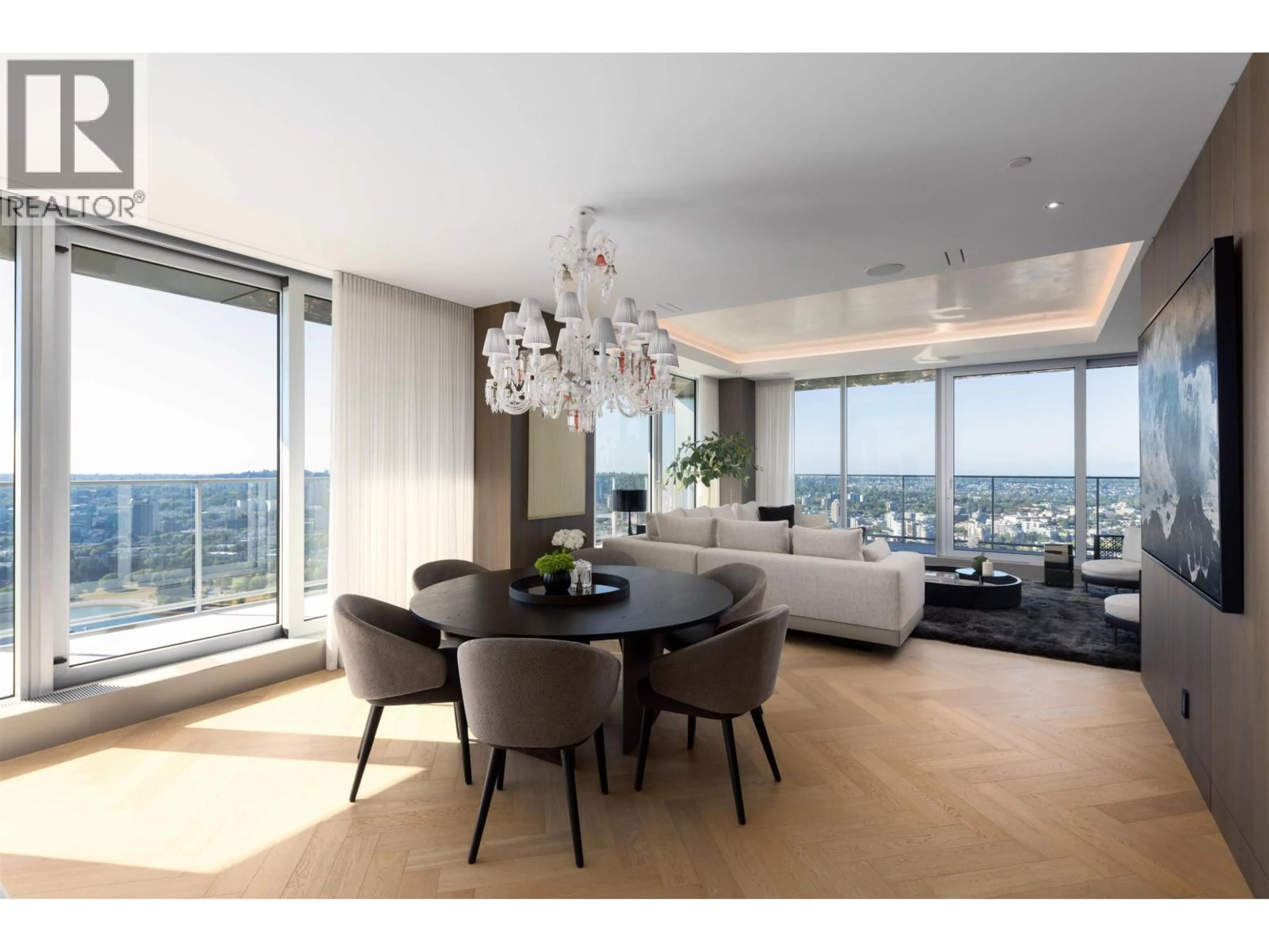 Dining room, wood/laminate floor for PH1 - 1480 HOWE STREET, Vancouver British Columbia V6Z0G5