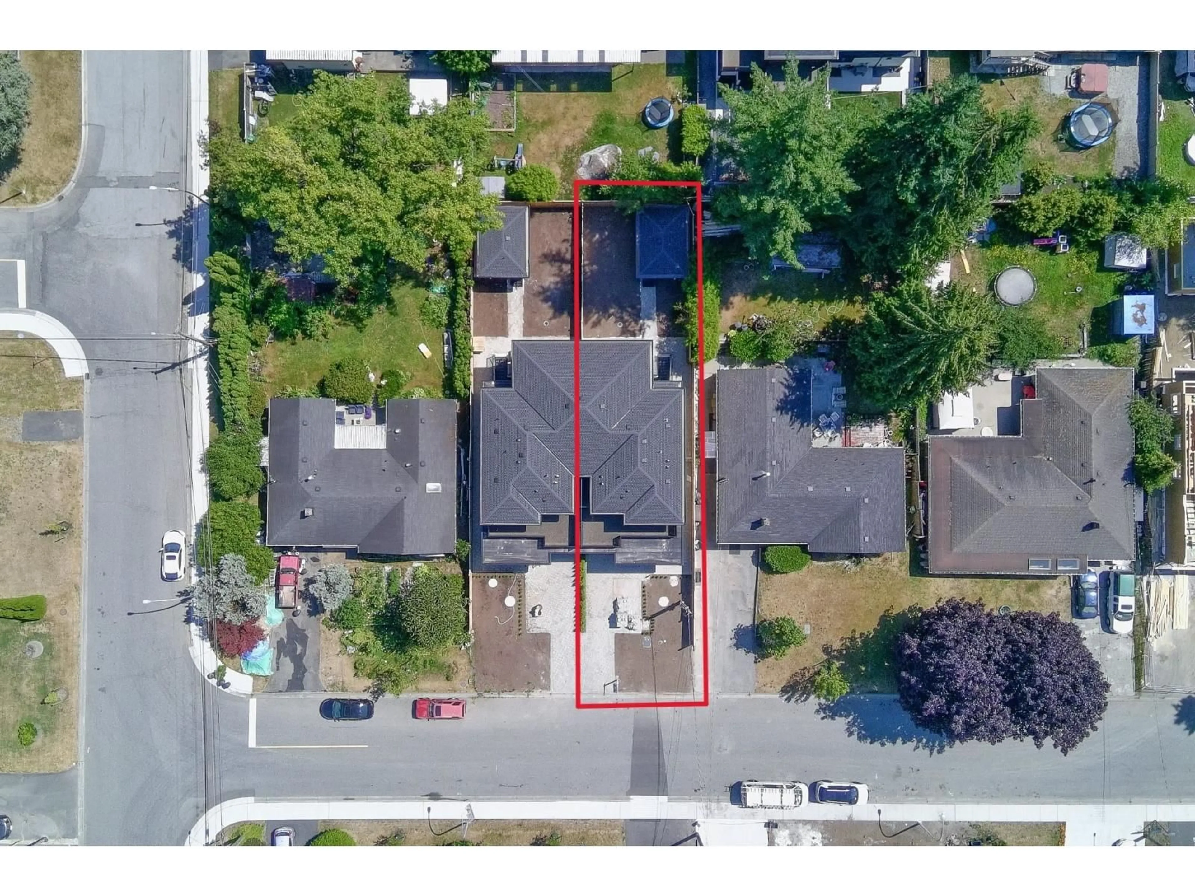 A pic from outside/outdoor area/front of a property/back of a property/a pic from drone, street for 7938 110, Delta British Columbia V4C4H5