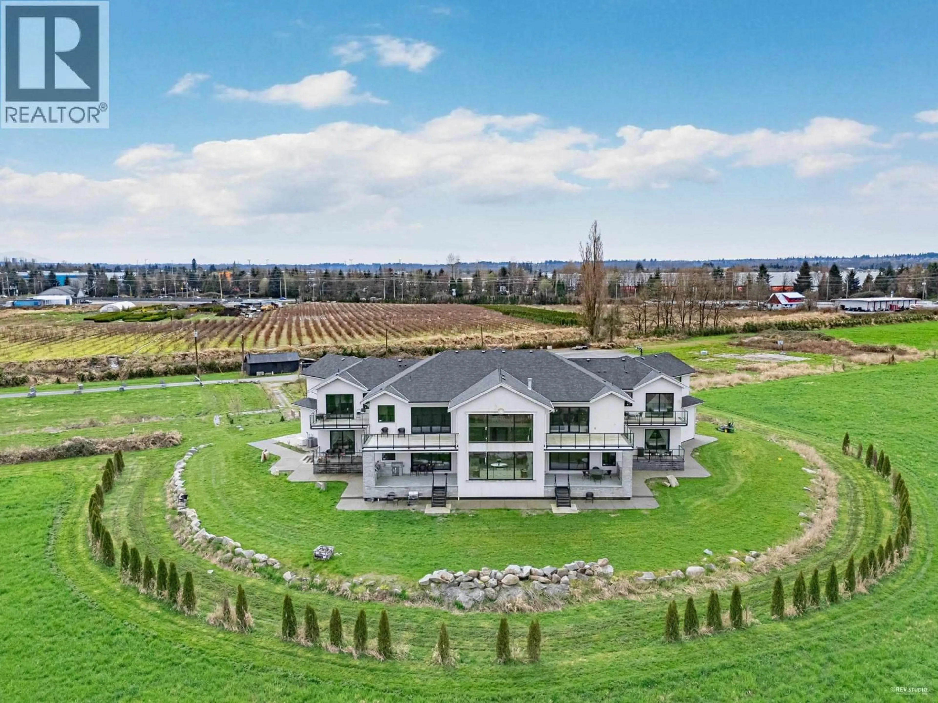 A pic from outside/outdoor area/front of a property/back of a property/a pic from drone, mountain view for 18782 OLD DEWDNEY TRUNK ROAD, Pitt Meadows British Columbia V3Y2R9