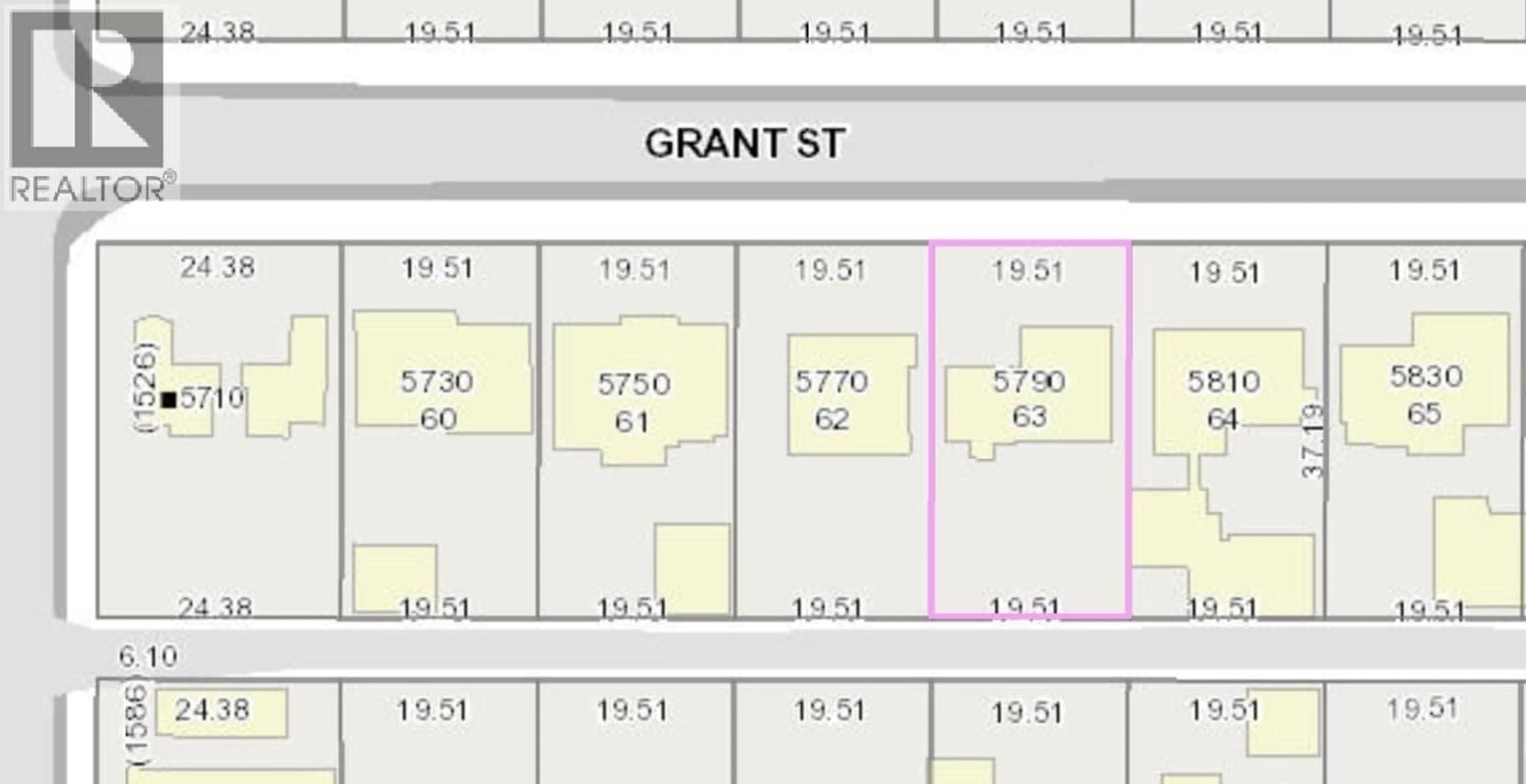 Floor plan for 5790 GRANT STREET, Burnaby British Columbia V5B2K4