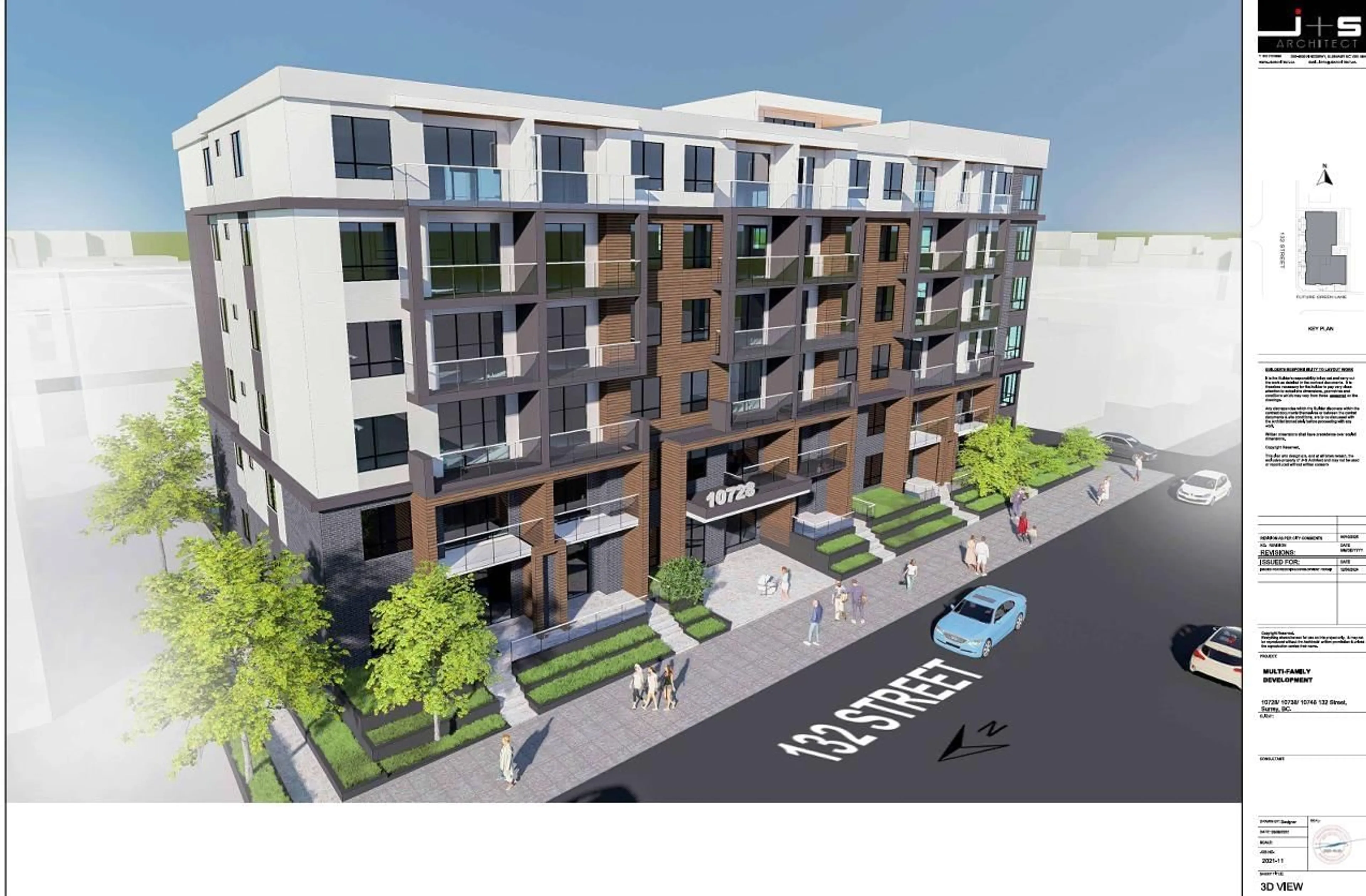 A pic from outside/outdoor area/front of a property/back of a property/a pic from drone, building for 10748 132, Surrey British Columbia V3T3W3