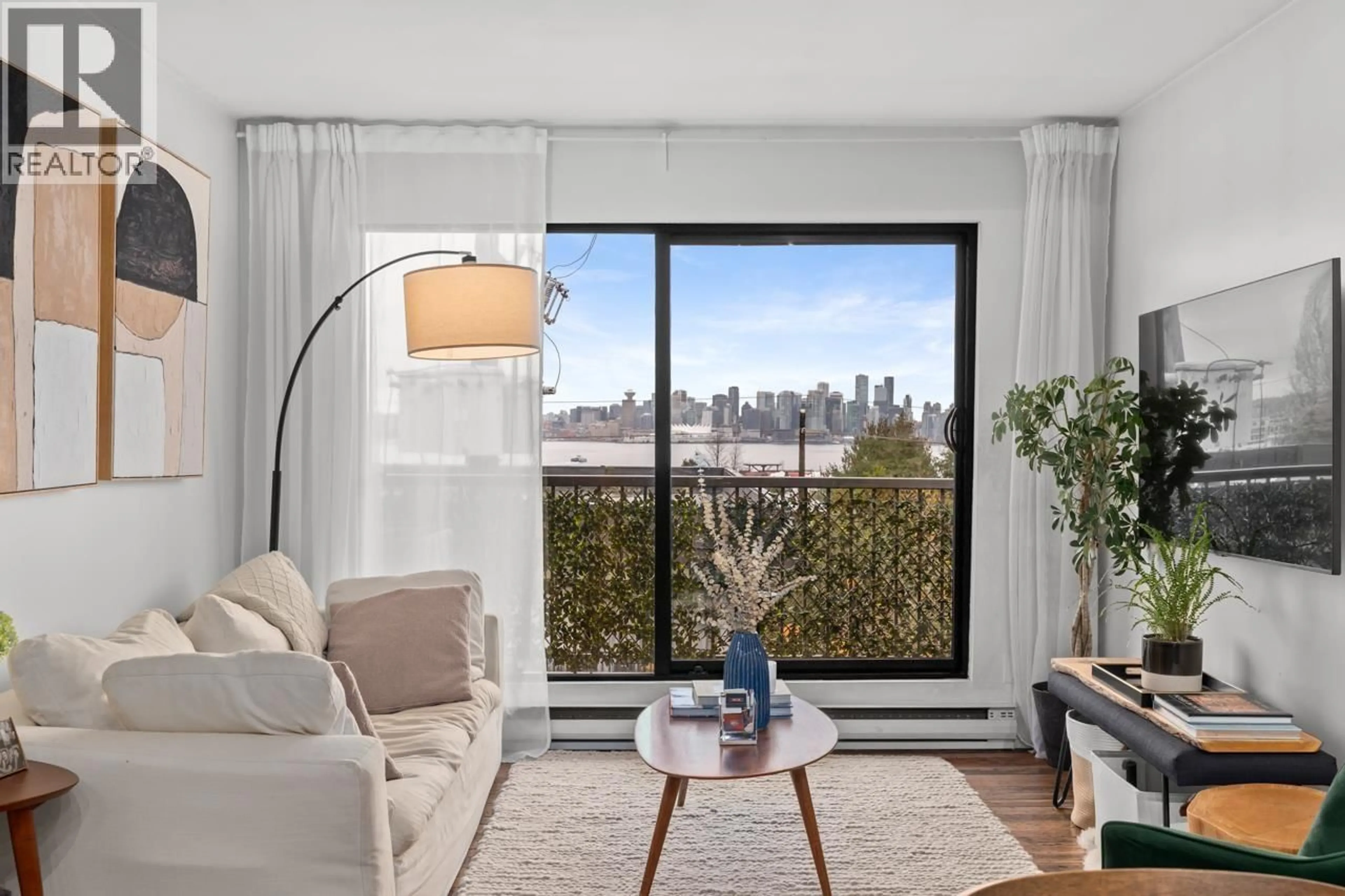 Living room with furniture, unknown for 311 - 251 4TH STREET, North Vancouver British Columbia V7M1H8