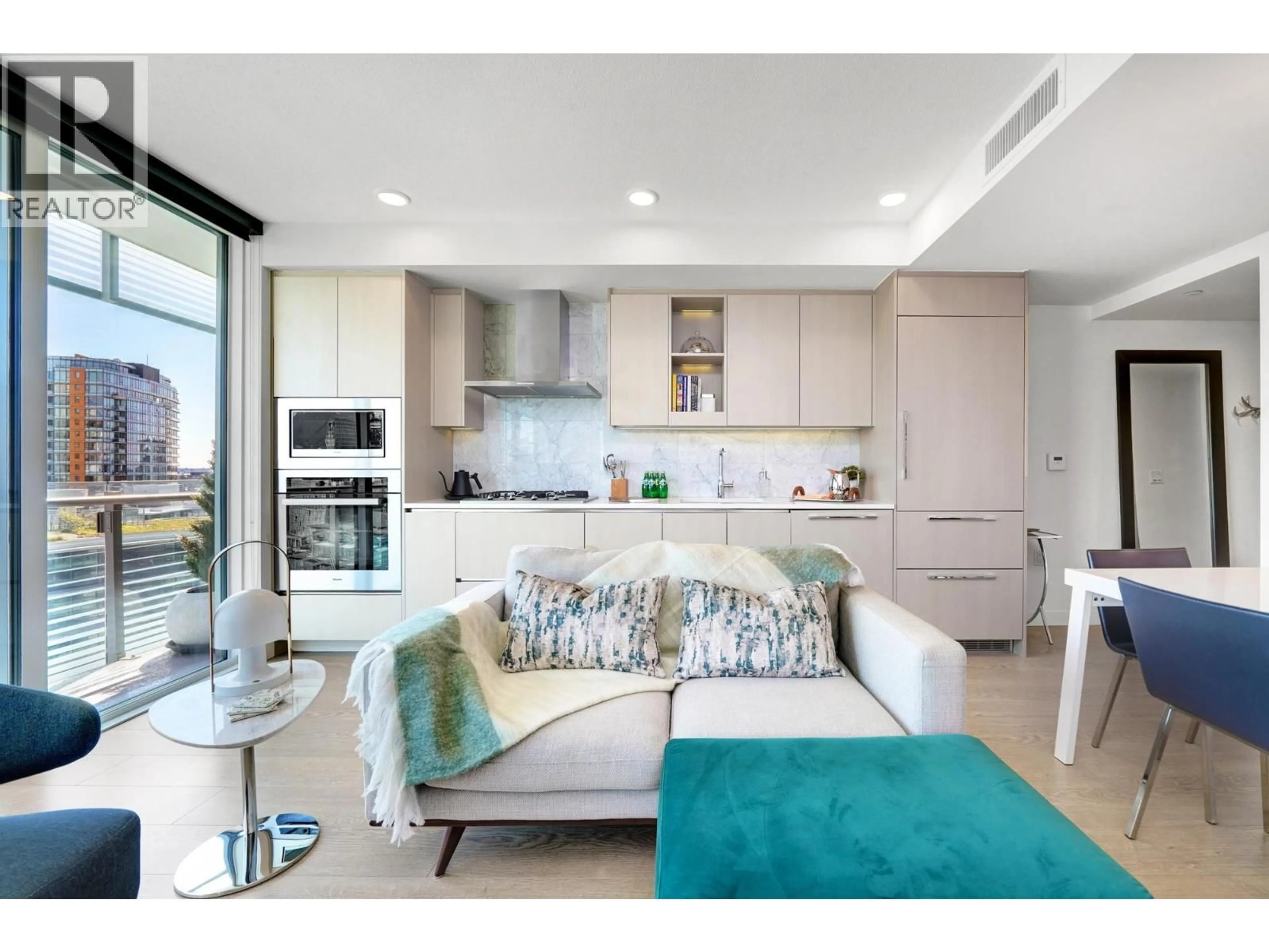 Open concept kitchen, unknown for 2006 - 89 NELSON STREET, Vancouver British Columbia V6Z0E7