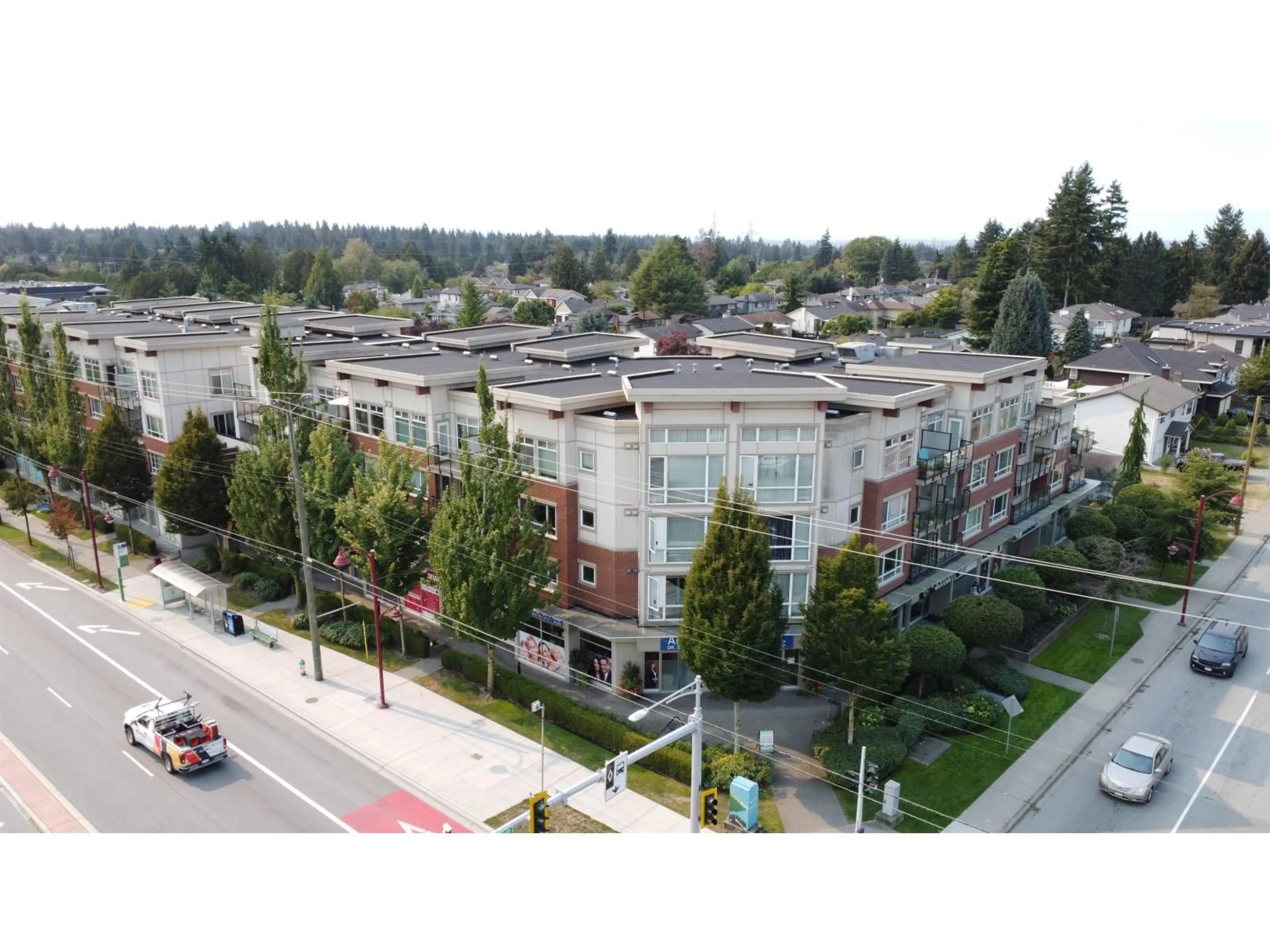 A pic from outside/outdoor area/front of a property/back of a property/a pic from drone, unknown for 212 - 7511 120, Delta British Columbia V4C0C1