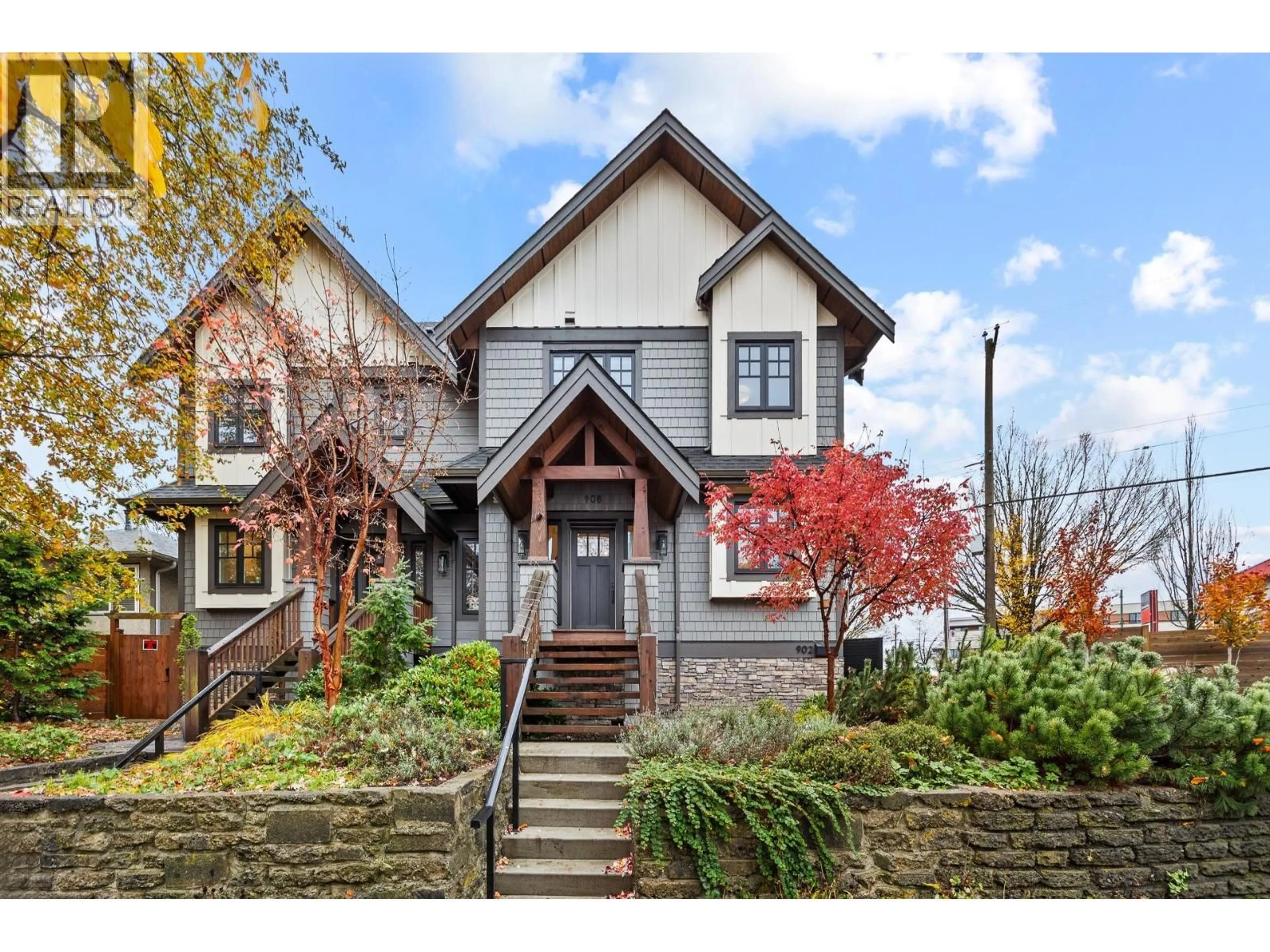 Home with brick exterior material, street for 908 17TH AVENUE, Vancouver British Columbia V5V1C2