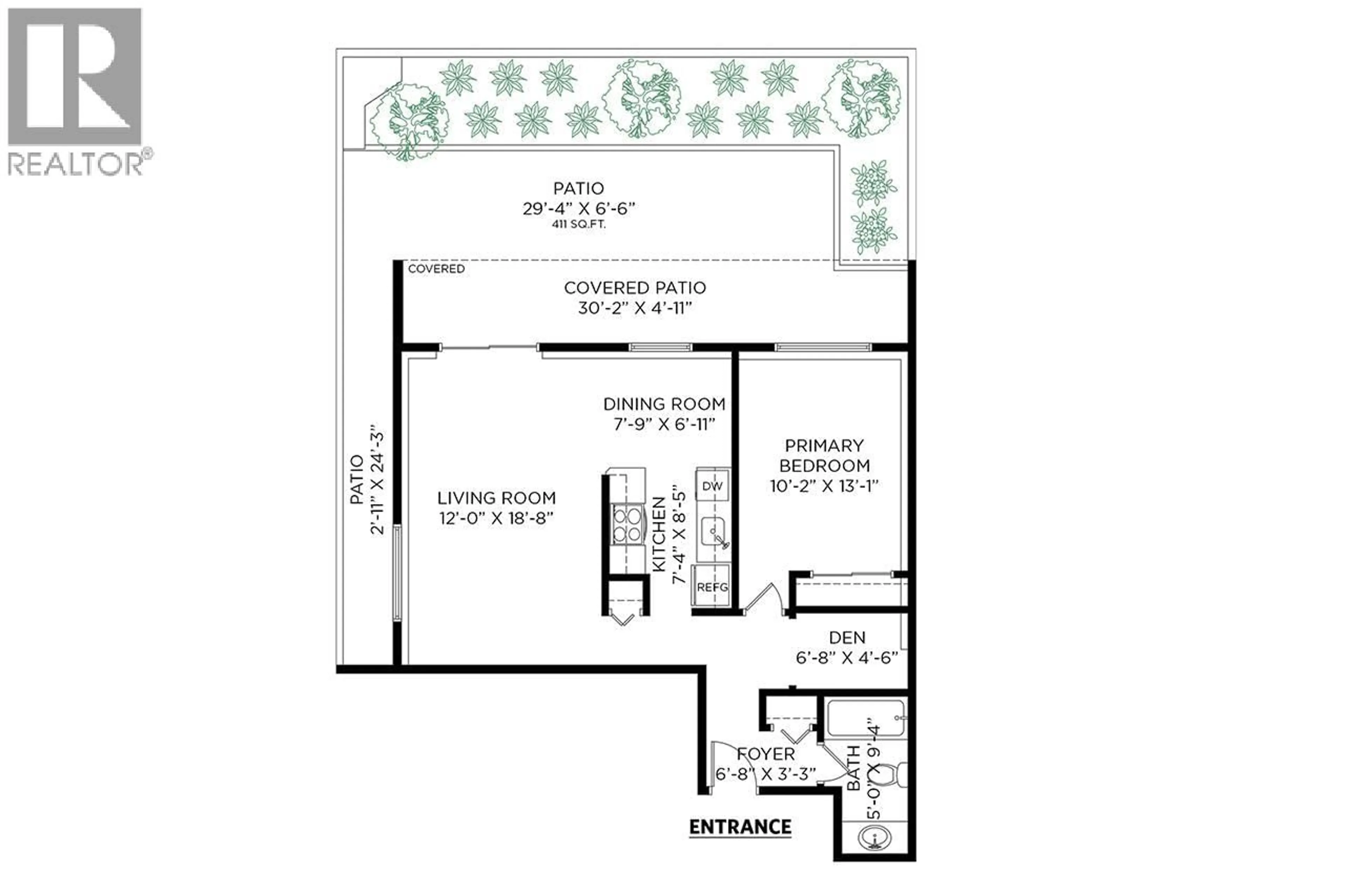 Floor plan for 314 - 250 1ST STREET, North Vancouver British Columbia V7M1B4