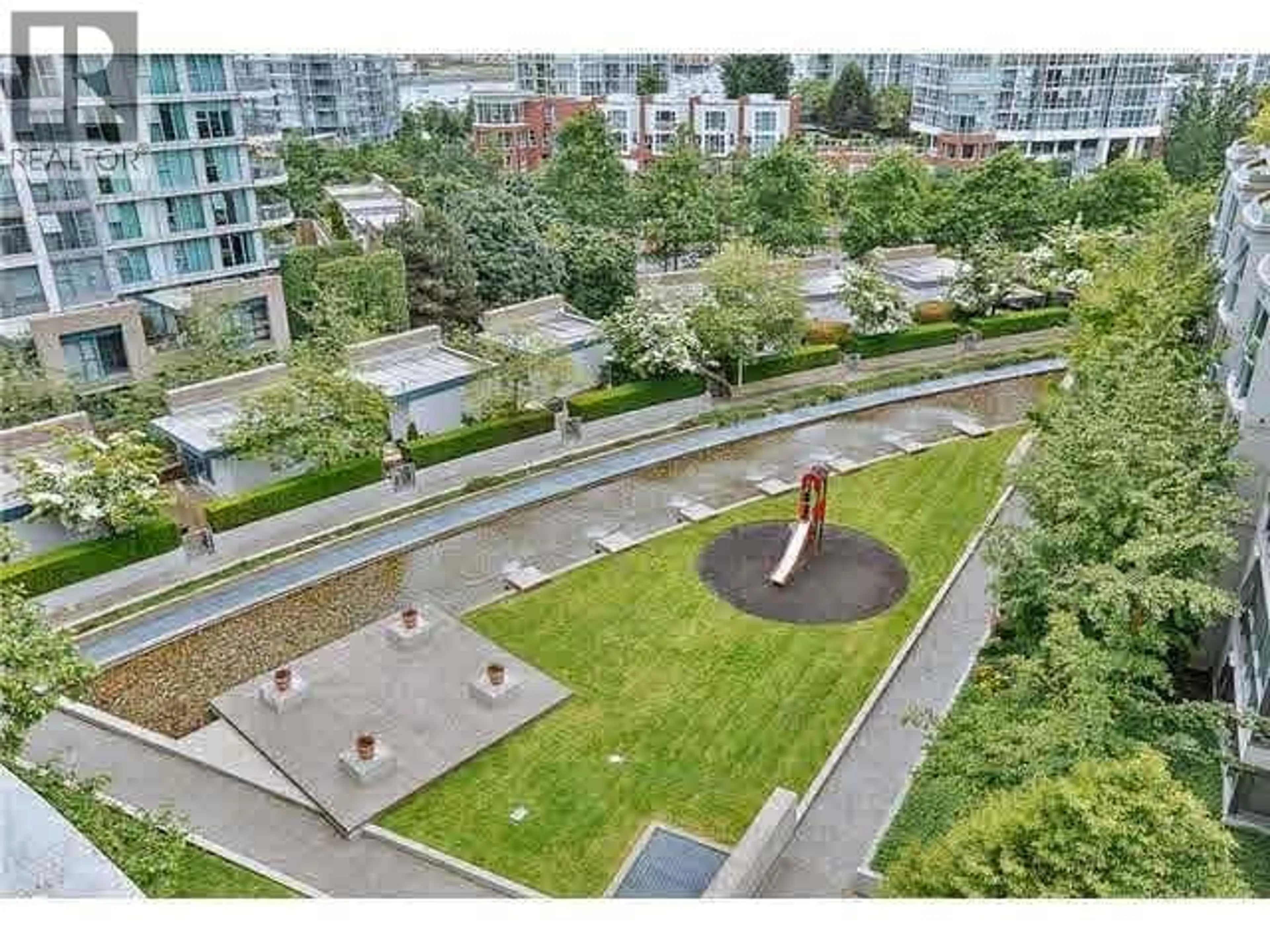 A pic from outside/outdoor area/front of a property/back of a property/a pic from drone, city buildings view from balcony for 1007 - 1008 CAMBIE STREET, Vancouver British Columbia V6B6J7