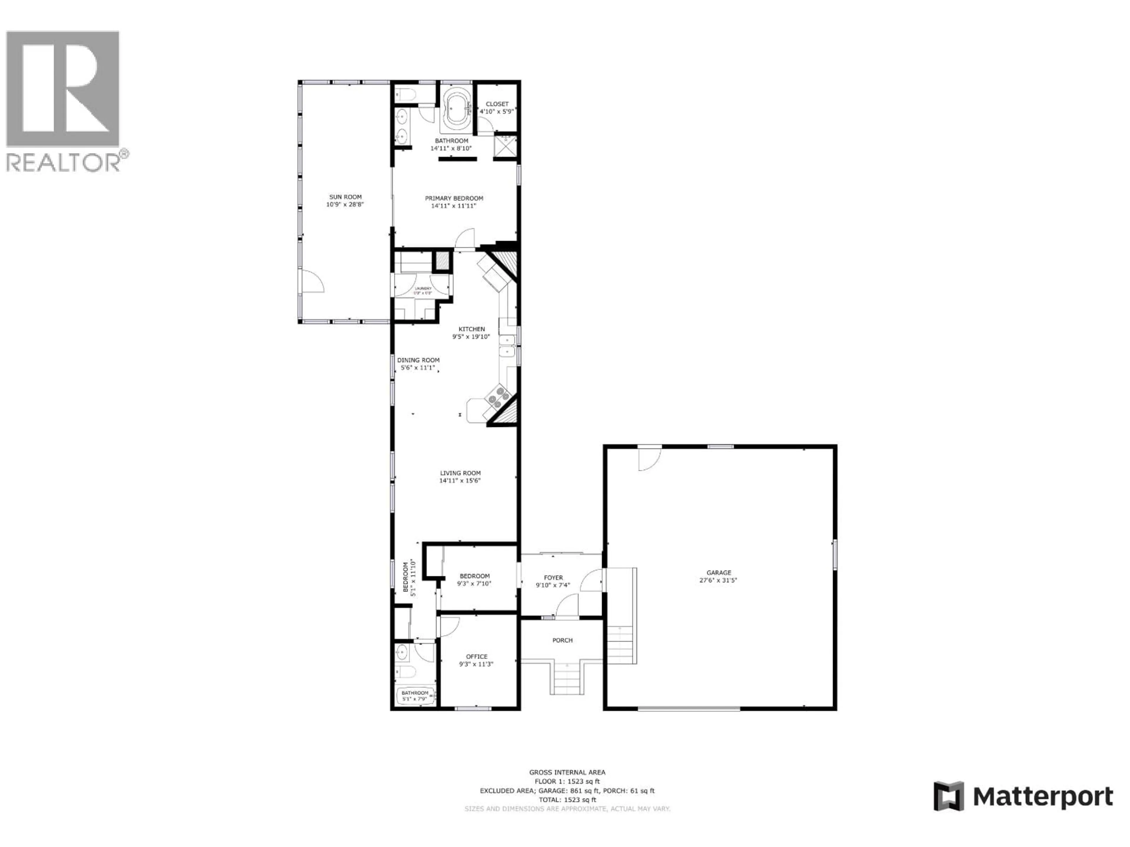 Floor plan for 10055 99 STREET, Taylor British Columbia V0C2K0