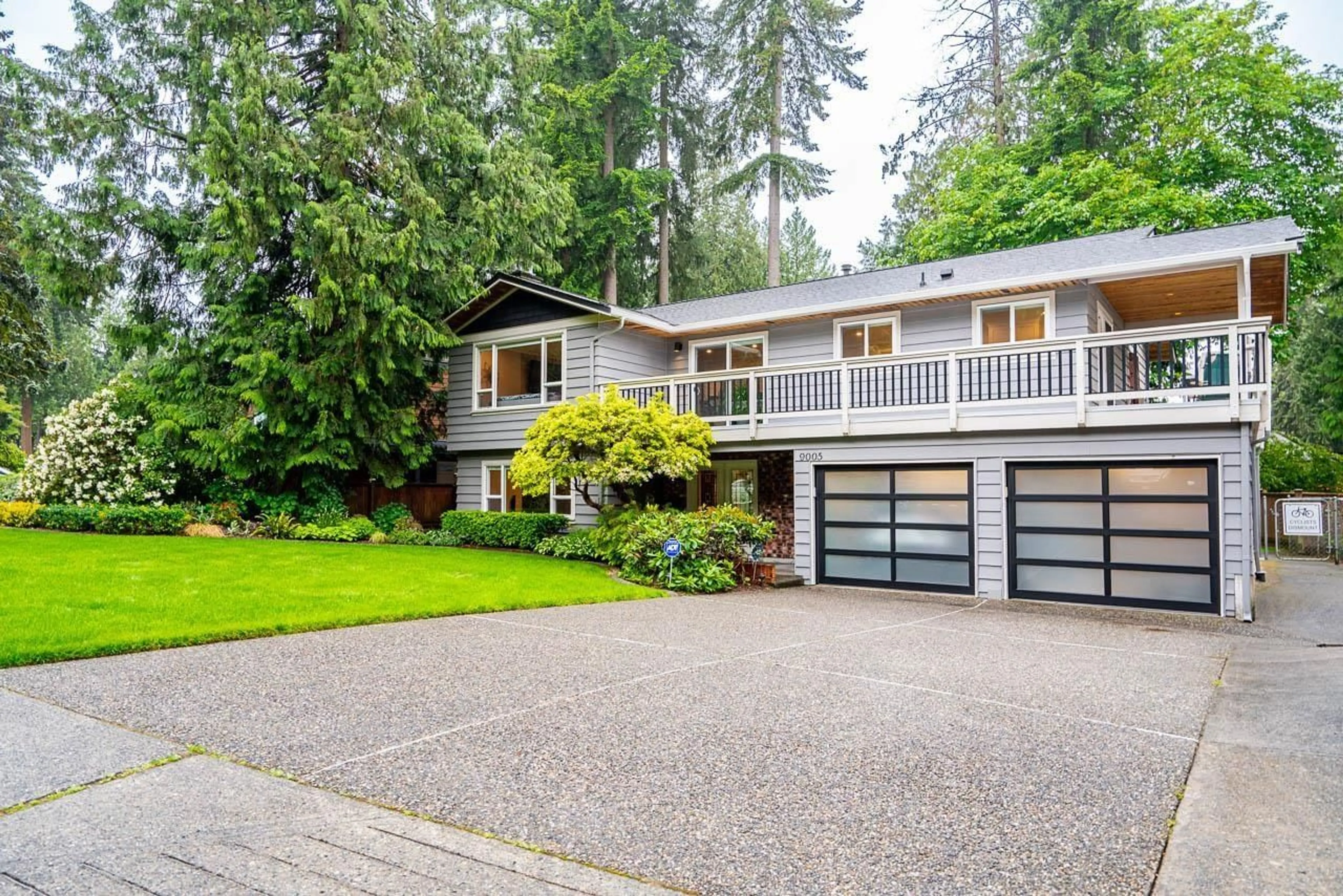 Home with vinyl exterior material, street for 9005 COLLINGS, Delta British Columbia V4C7E8