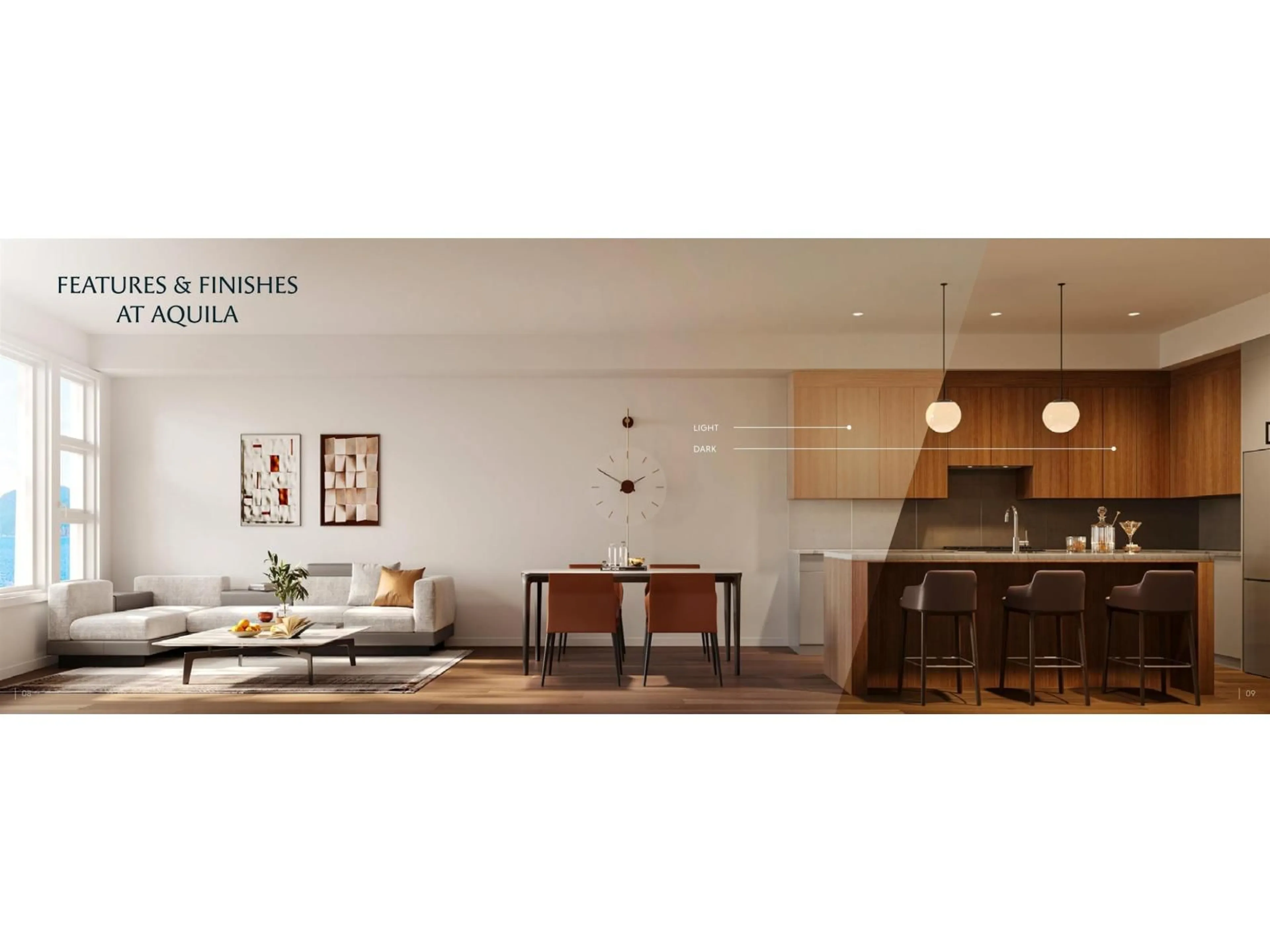 Living room with furniture, wood/laminate floor for 104 - 555 LILLOOET AVENUE, Harrison Hot Springs British Columbia V0M1K0