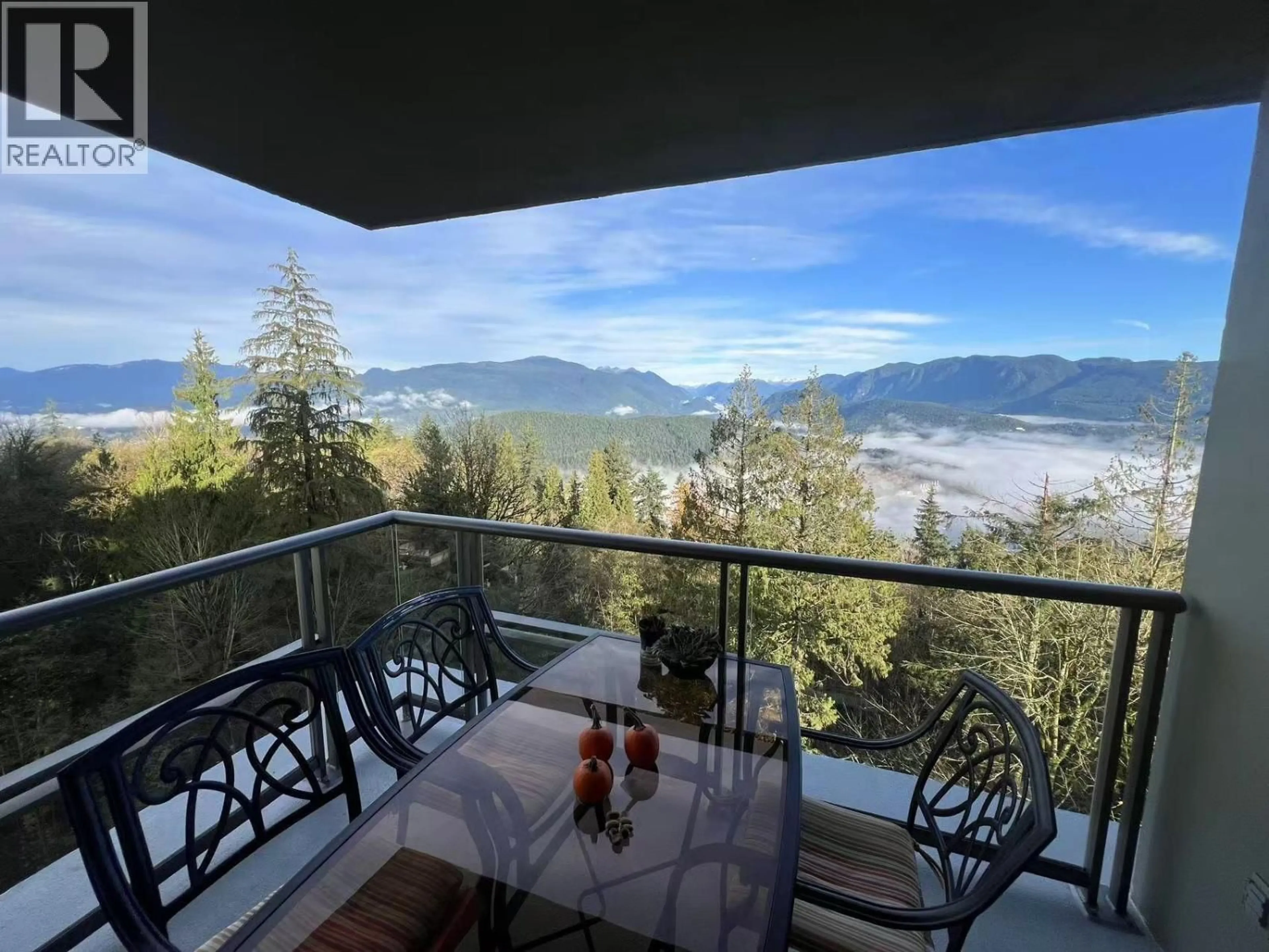 Balcony in the apartment, water/lake/river/ocean view for 901 - 9222 UNIVERSITY CRESCENT, Burnaby British Columbia V5A0A6