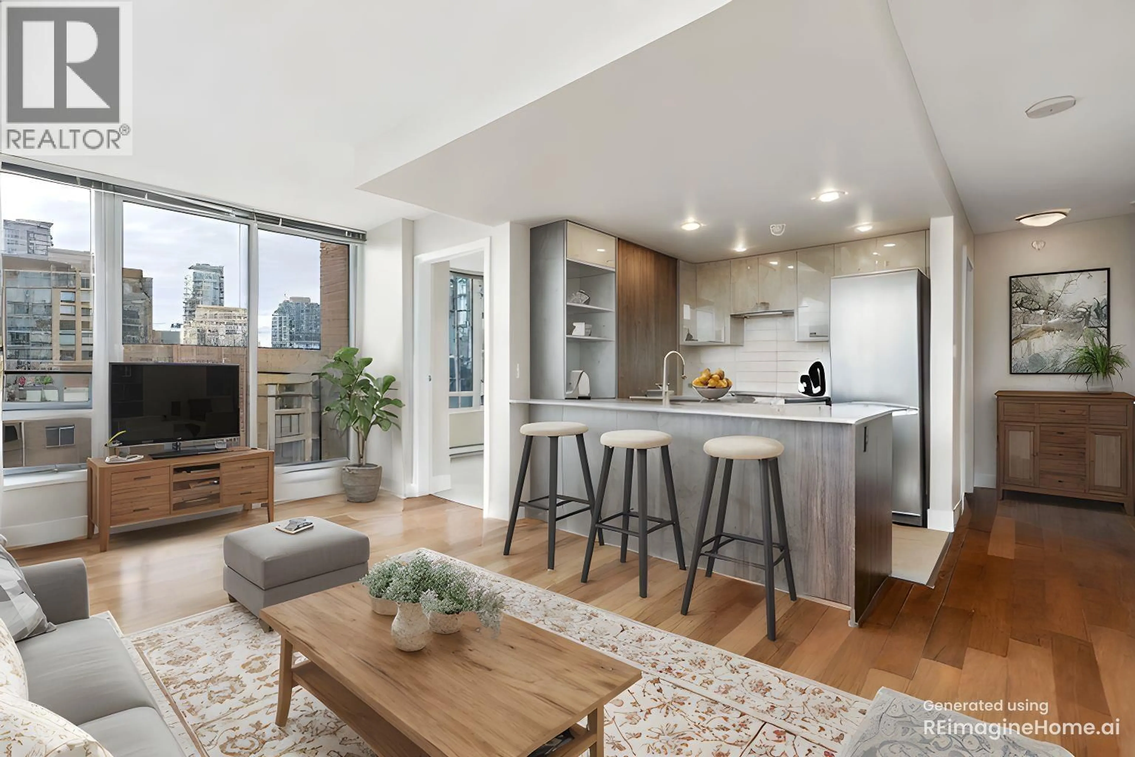 Open concept kitchen, unknown for 1801 - 1088 RICHARDS STREET, Vancouver British Columbia V6B0J8