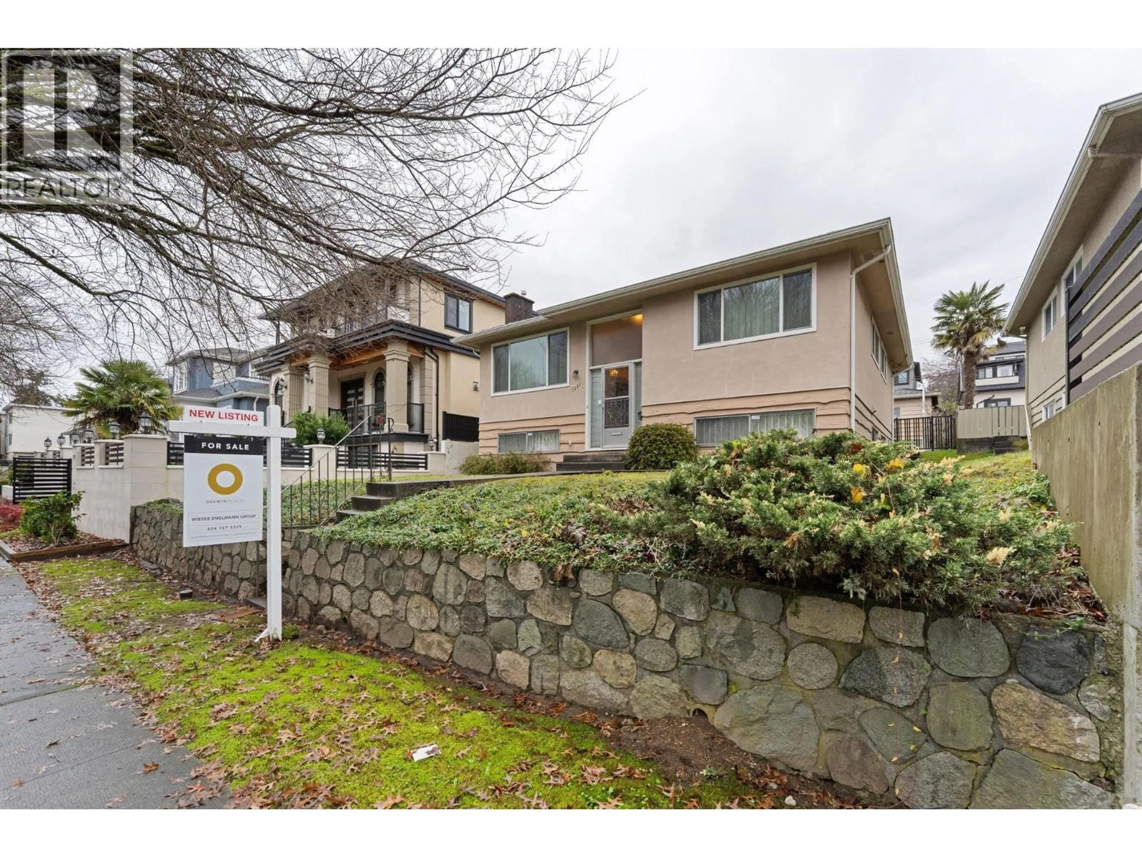 Home with vinyl exterior material, street for 1521 64TH AVENUE, Vancouver British Columbia V5P2M4