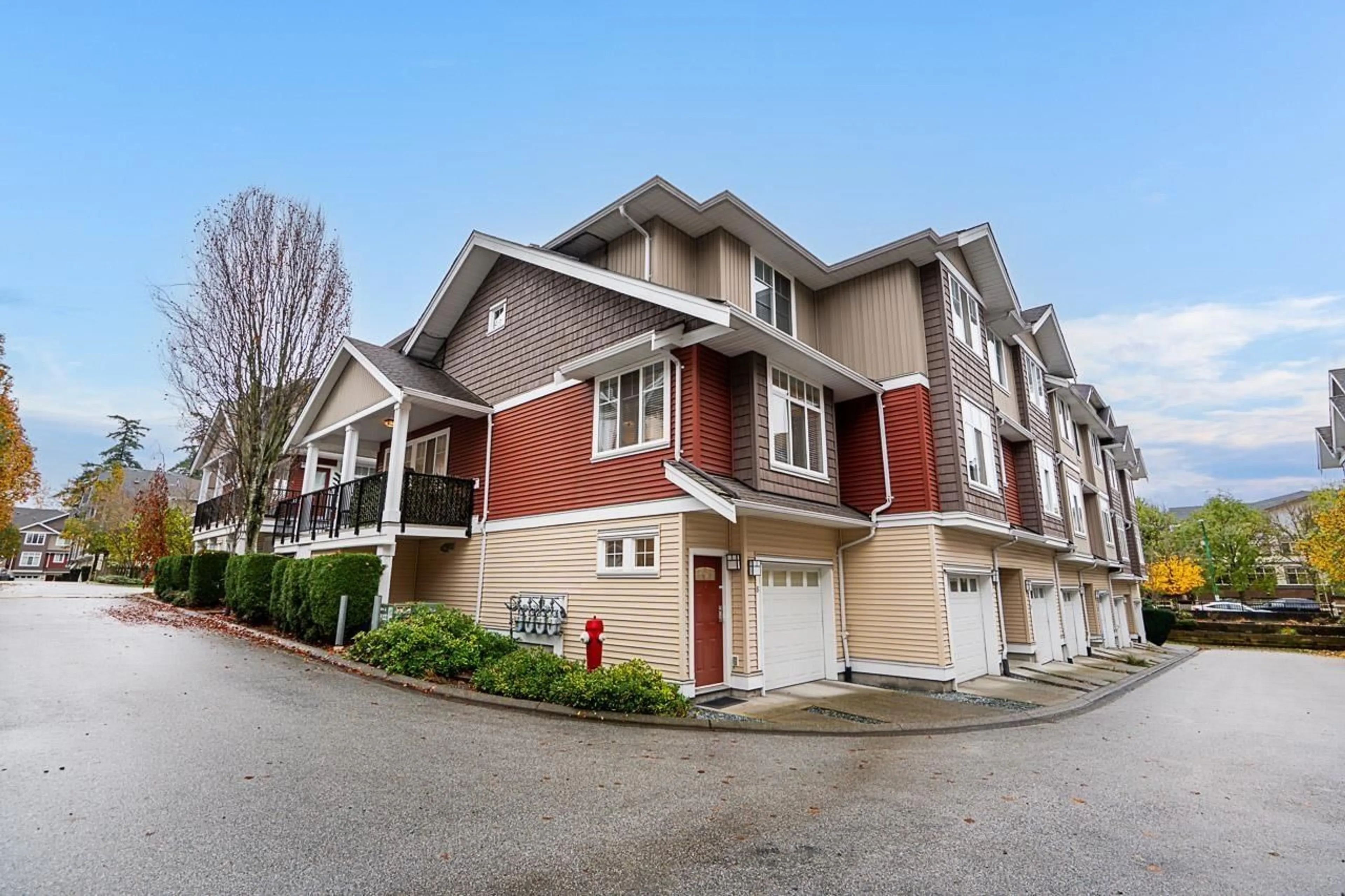 Home with vinyl exterior material, street for 8 - 19455 65, Surrey British Columbia V4N0Z1