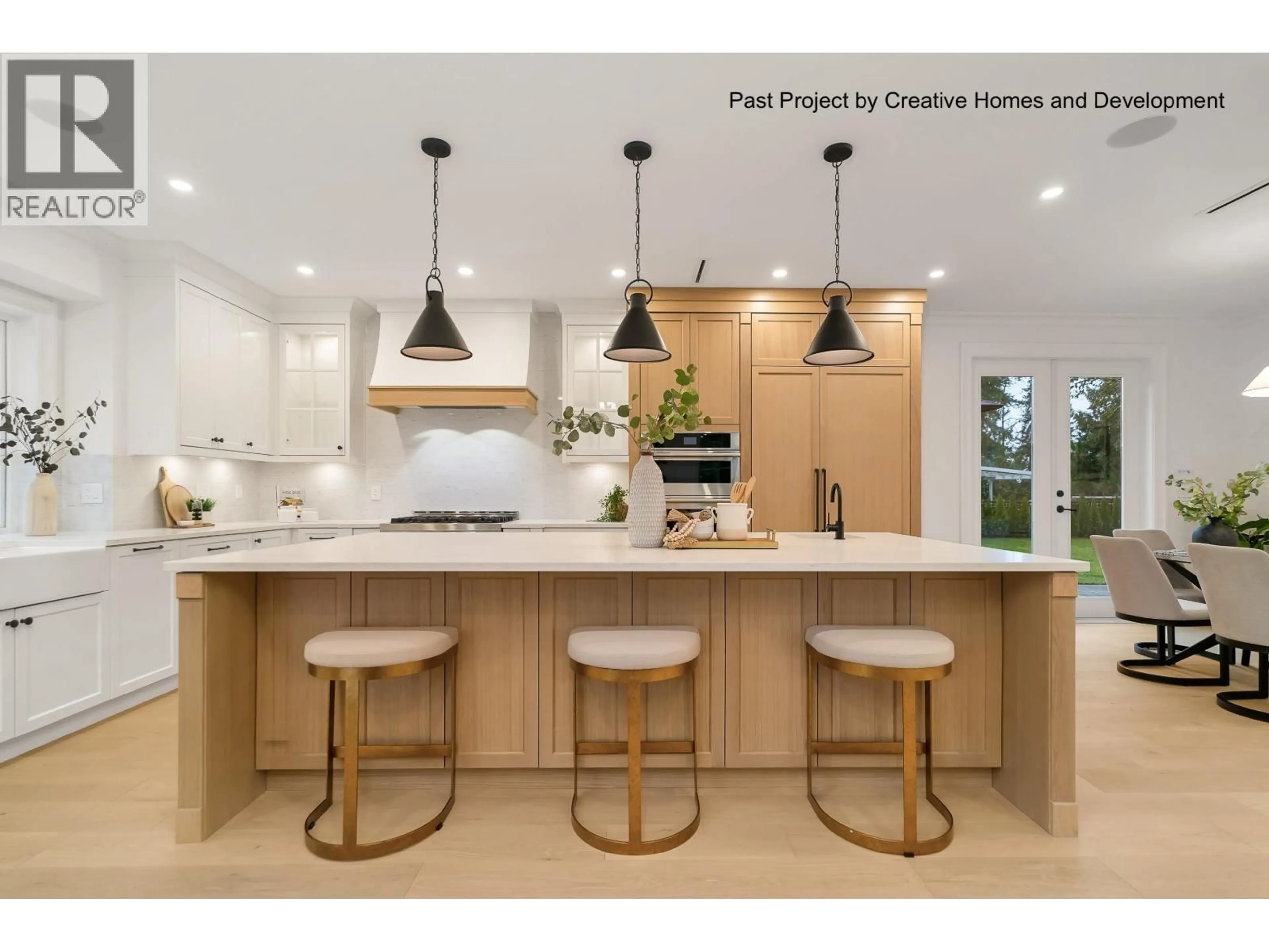 Contemporary kitchen, ceramic/tile floor for 1249 FREDERICK ROAD, North Vancouver British Columbia V7K1J3