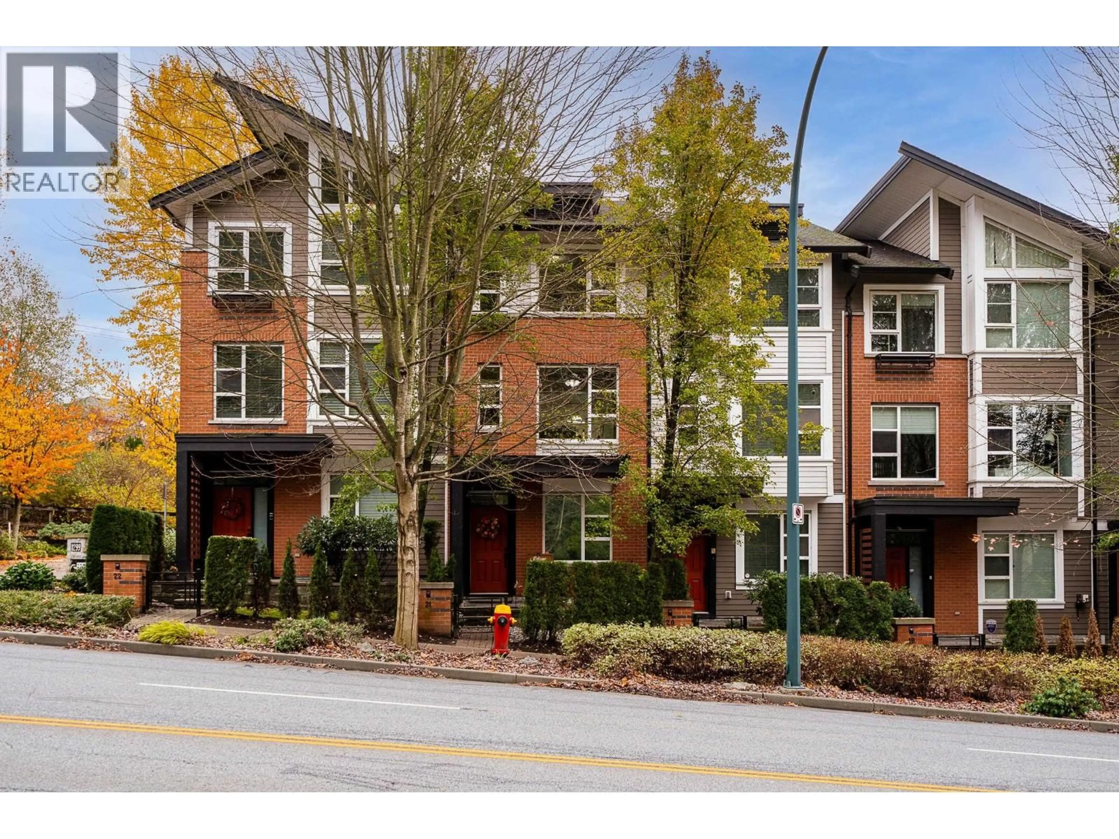 Home with brick exterior material, street for 21 - 1299 COAST MERIDIAN ROAD, Coquitlam British Columbia V3E0H6