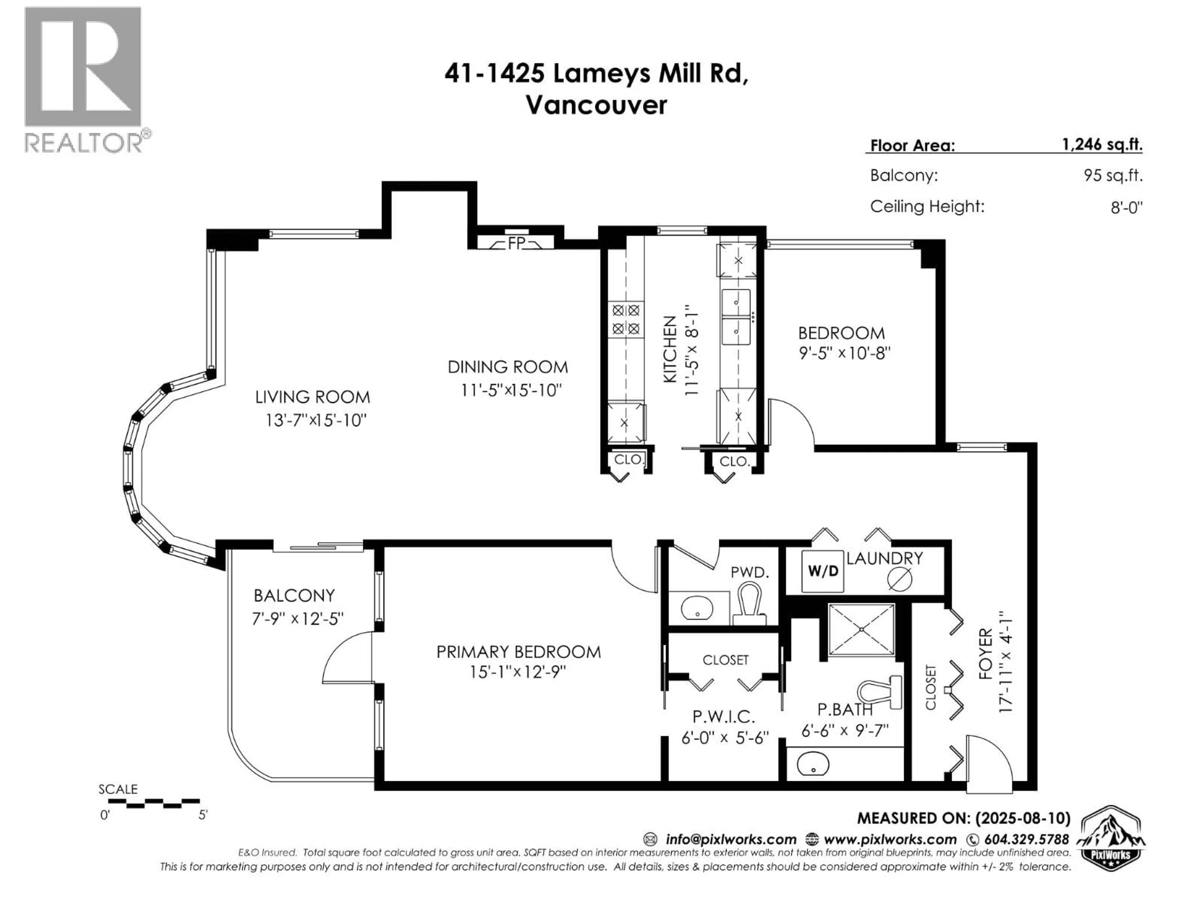 Floor plan for 41 - 1425 LAMEY'S MILL ROAD, Vancouver British Columbia V6H3W2