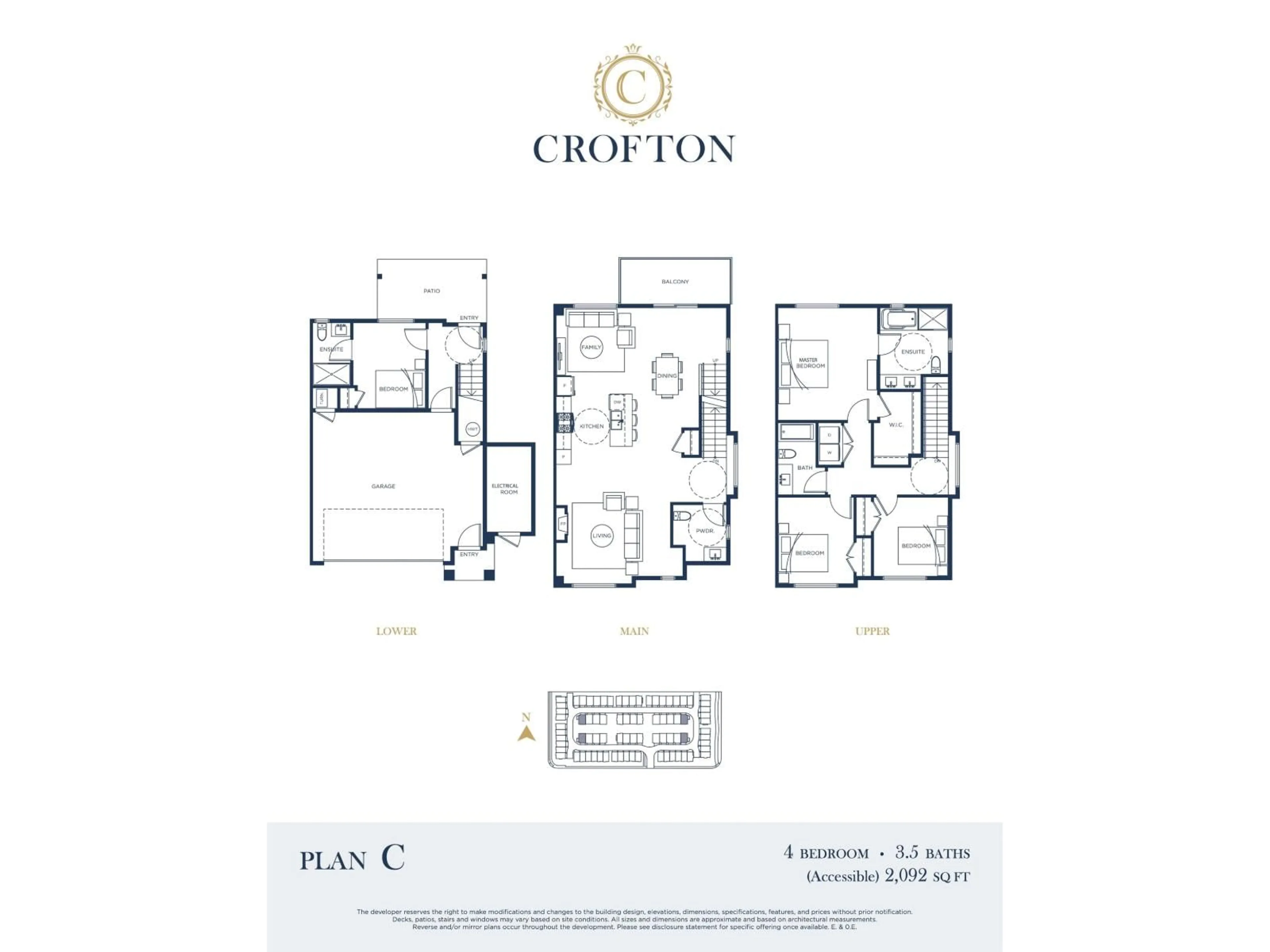 Floor plan for 29 - 20763 76, Langley British Columbia V2Y3N8