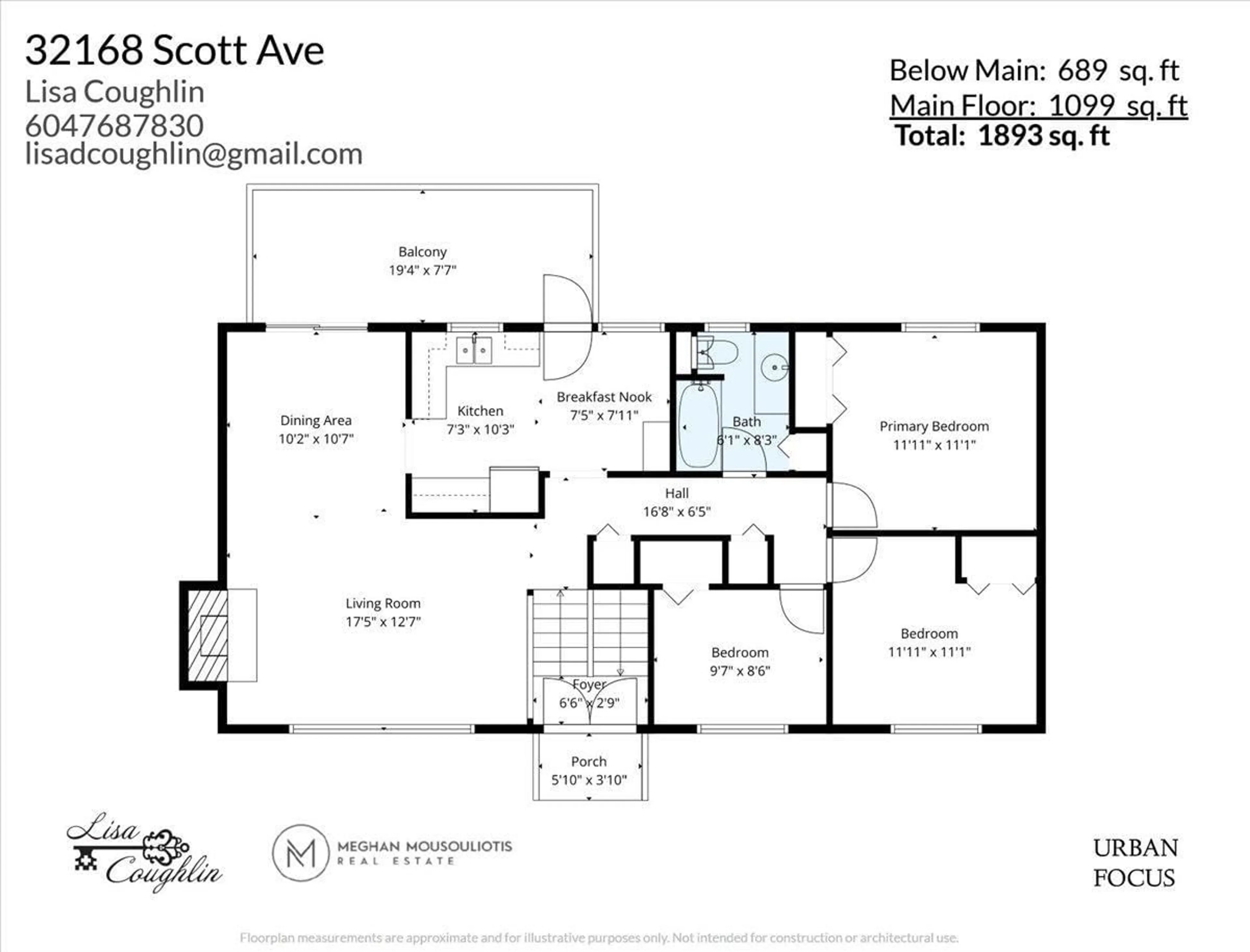 Floor plan for 32168 SCOTT, Mission British Columbia V2V1C4