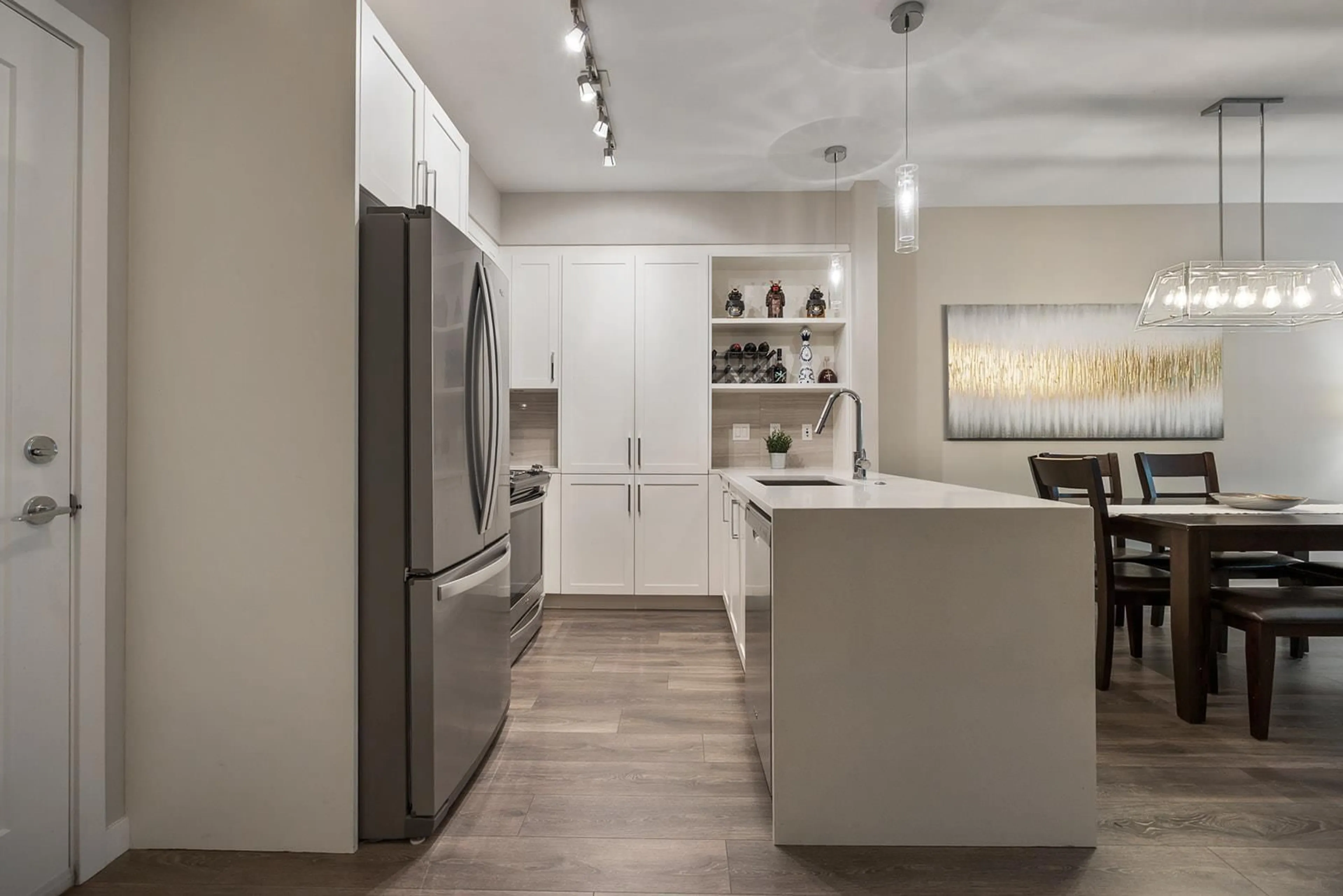 Open concept kitchen, unknown for E106 - 20211 66, Langley British Columbia V2Y0L4