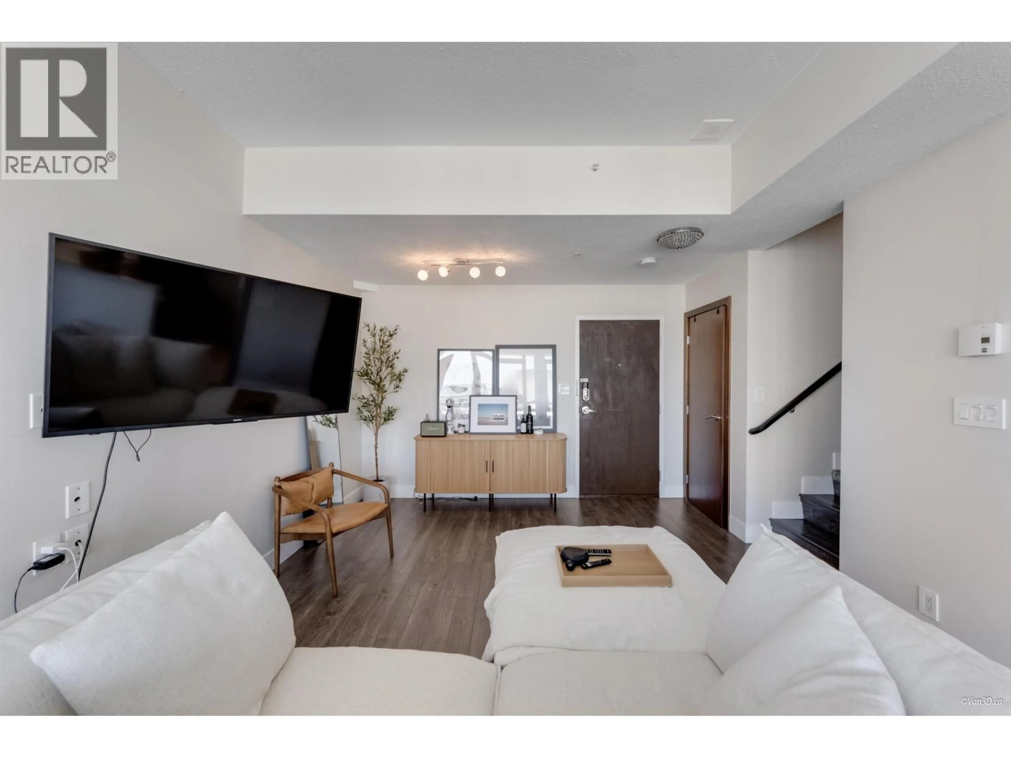 Living room with furniture, unknown for 2204 - 1420 GEORGIA STREET, Vancouver British Columbia V6G3K4