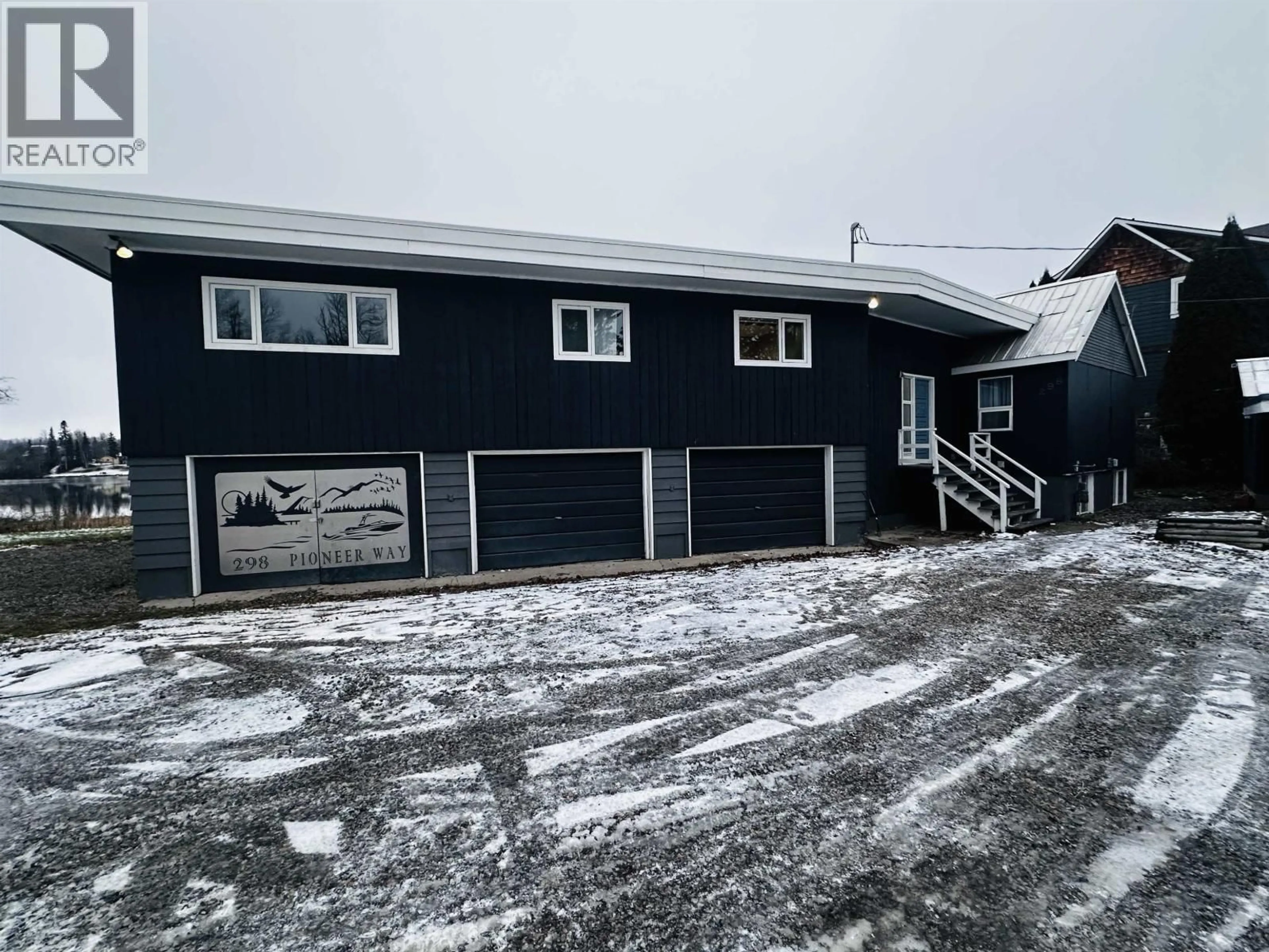 Indoor garage for 298 PIONEER WAY, Burns Lake British Columbia V0J1E0