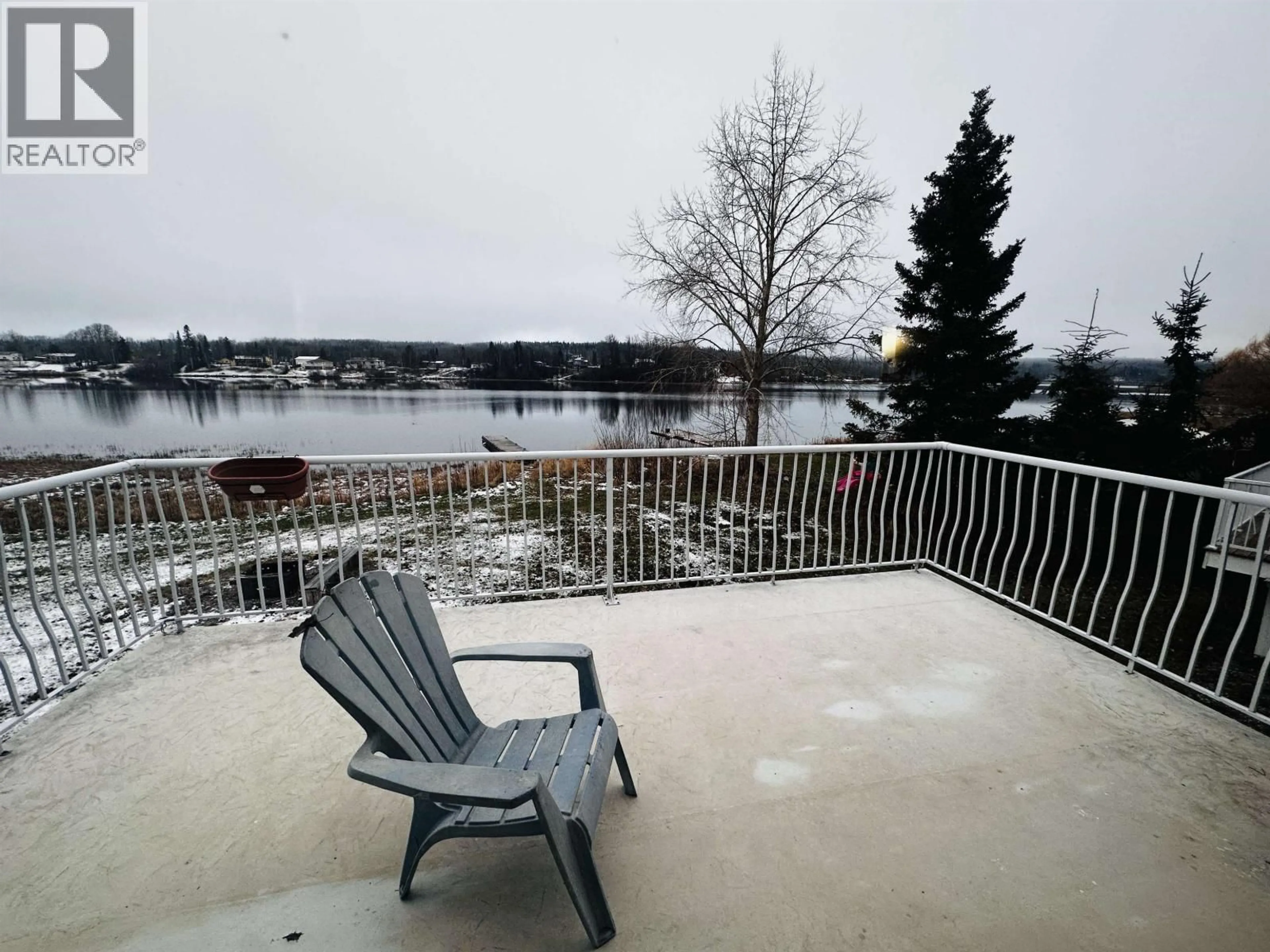 Patio, water/lake/river/ocean view for 298 PIONEER WAY, Burns Lake British Columbia V0J1E0