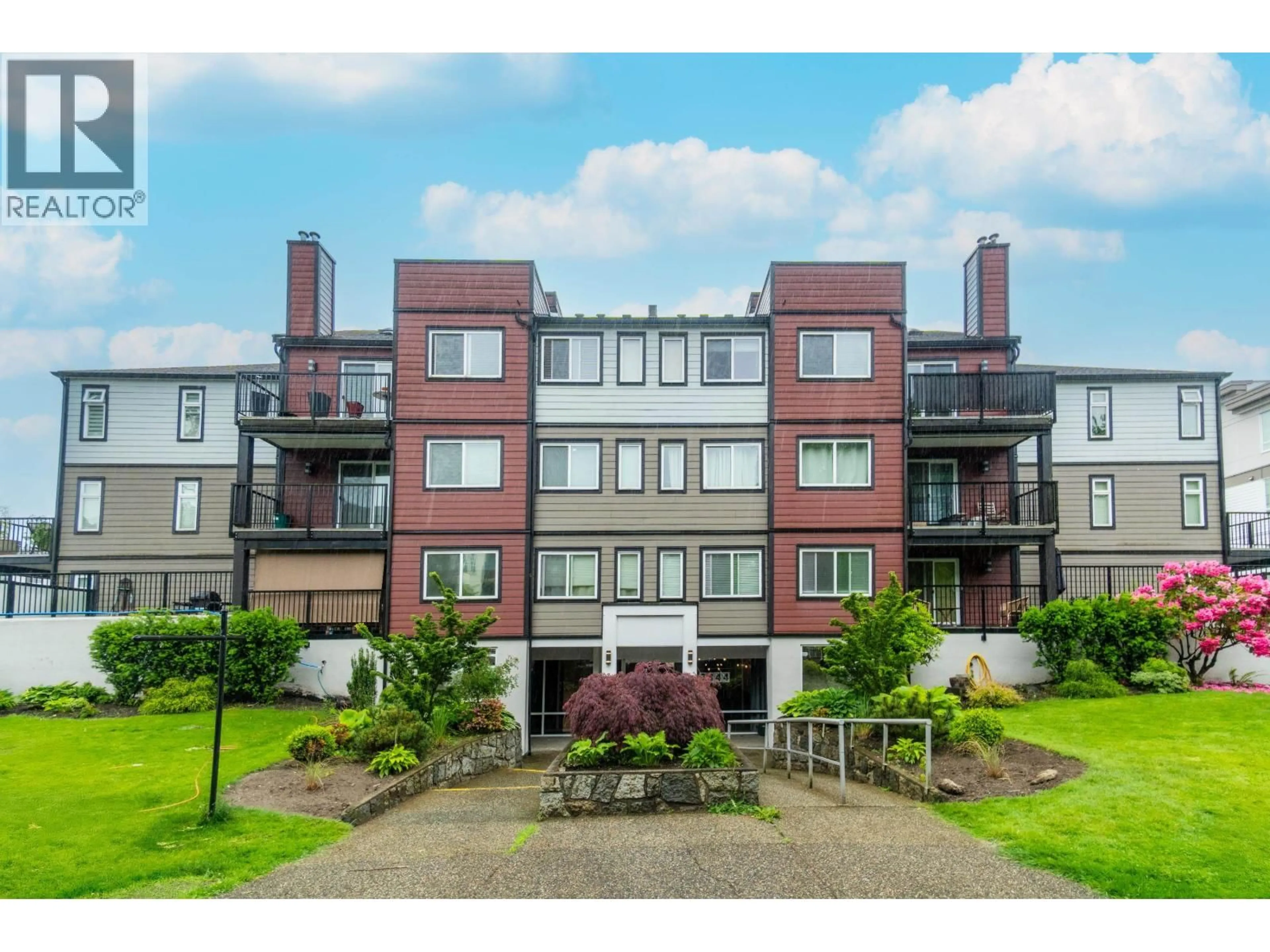 A pic from outside/outdoor area/front of a property/back of a property/a pic from drone, unknown for 106 - 2344 ATKINS AVENUE, Port Coquitlam British Columbia V3C1Y8