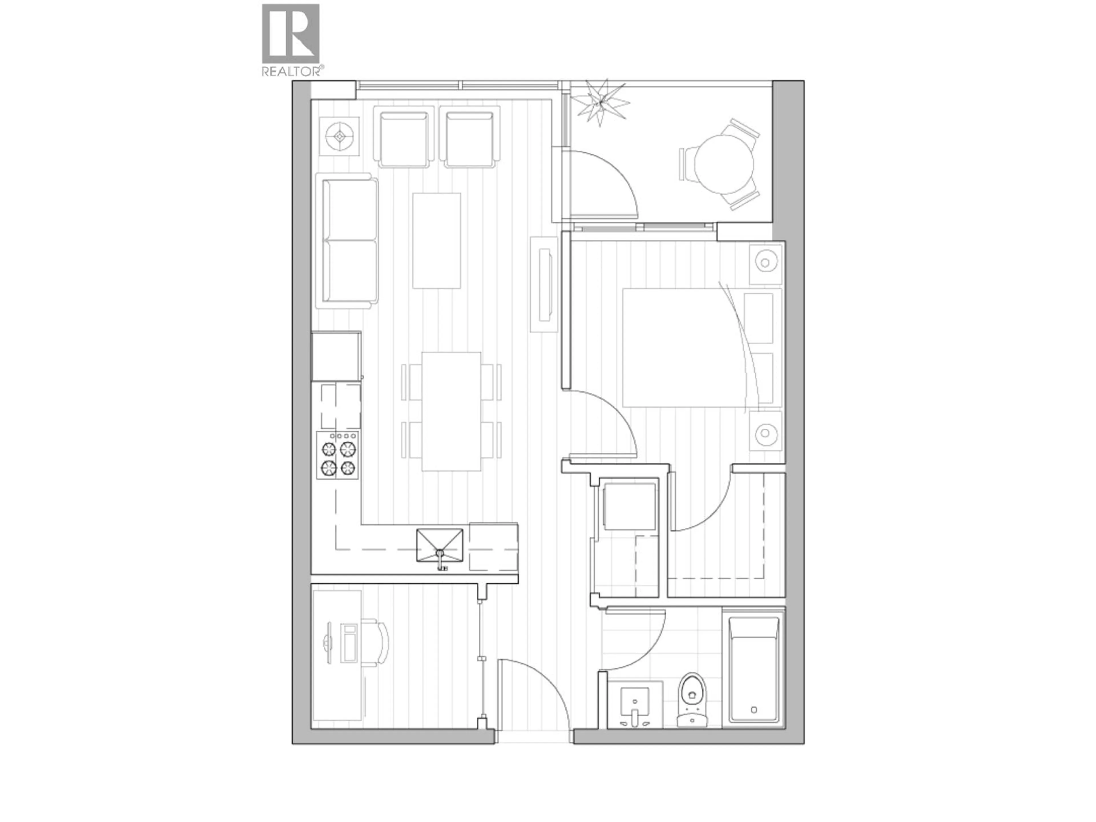 Floor plan for 607 - 3233 KETCHESON ROAD, Richmond British Columbia V6X0R3