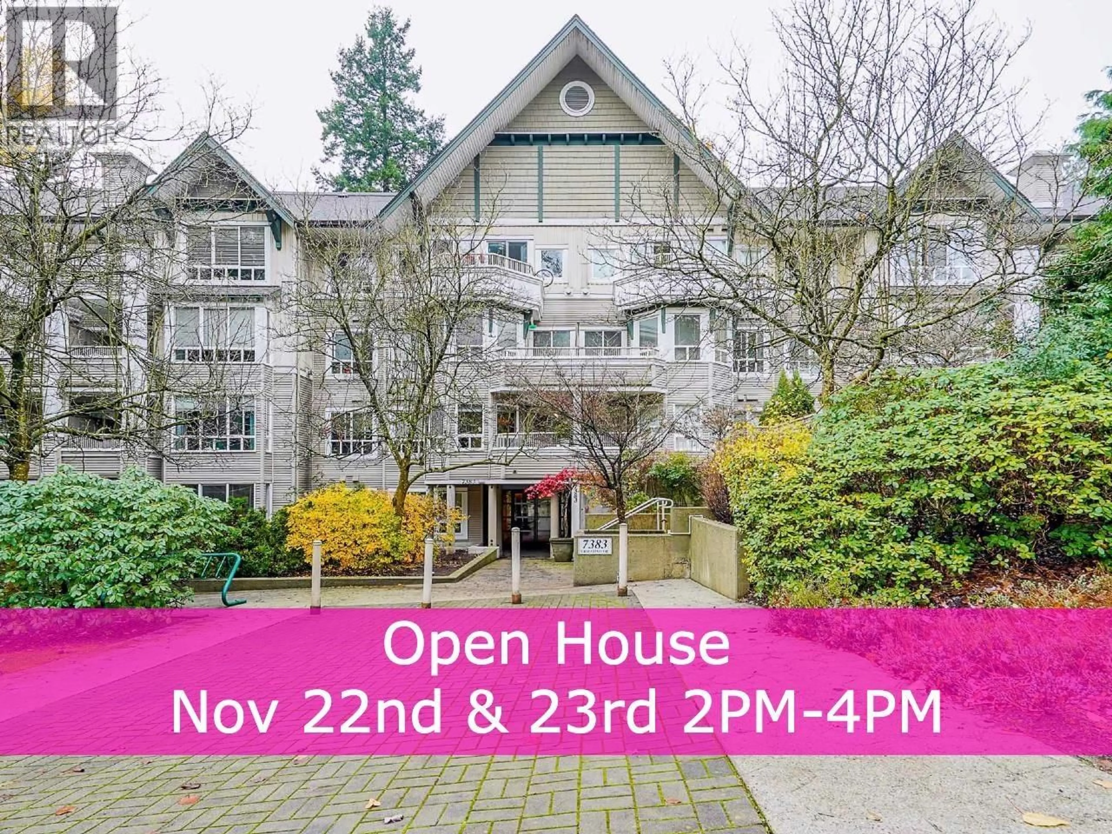 Indoor foyer for 207 - 7383 GRIFFITHS DRIVE, Burnaby British Columbia V5E4M8