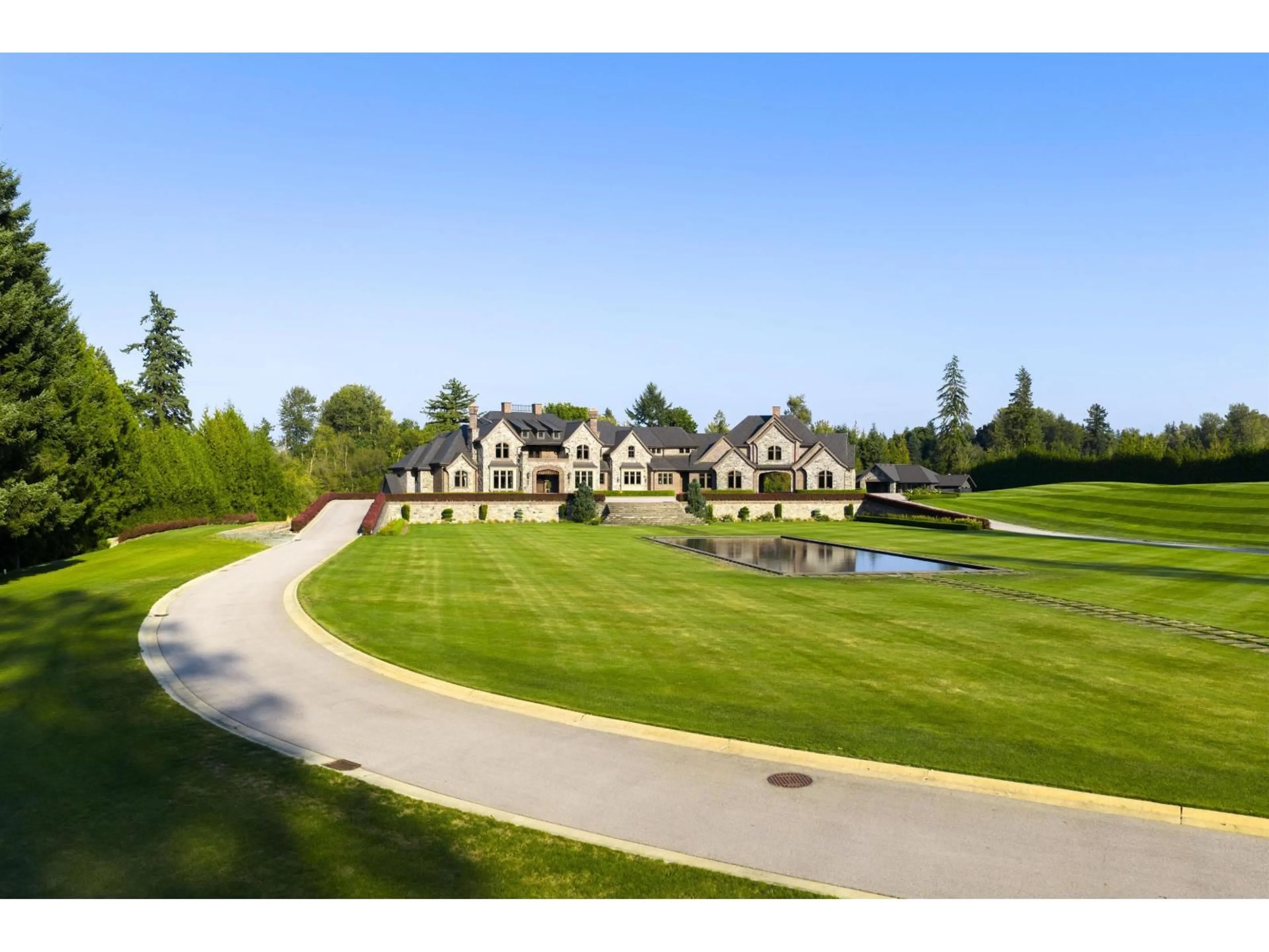 A pic from outside/outdoor area/front of a property/back of a property/a pic from drone, water/lake/river/ocean view for 6124 272, Langley British Columbia V4W1S6