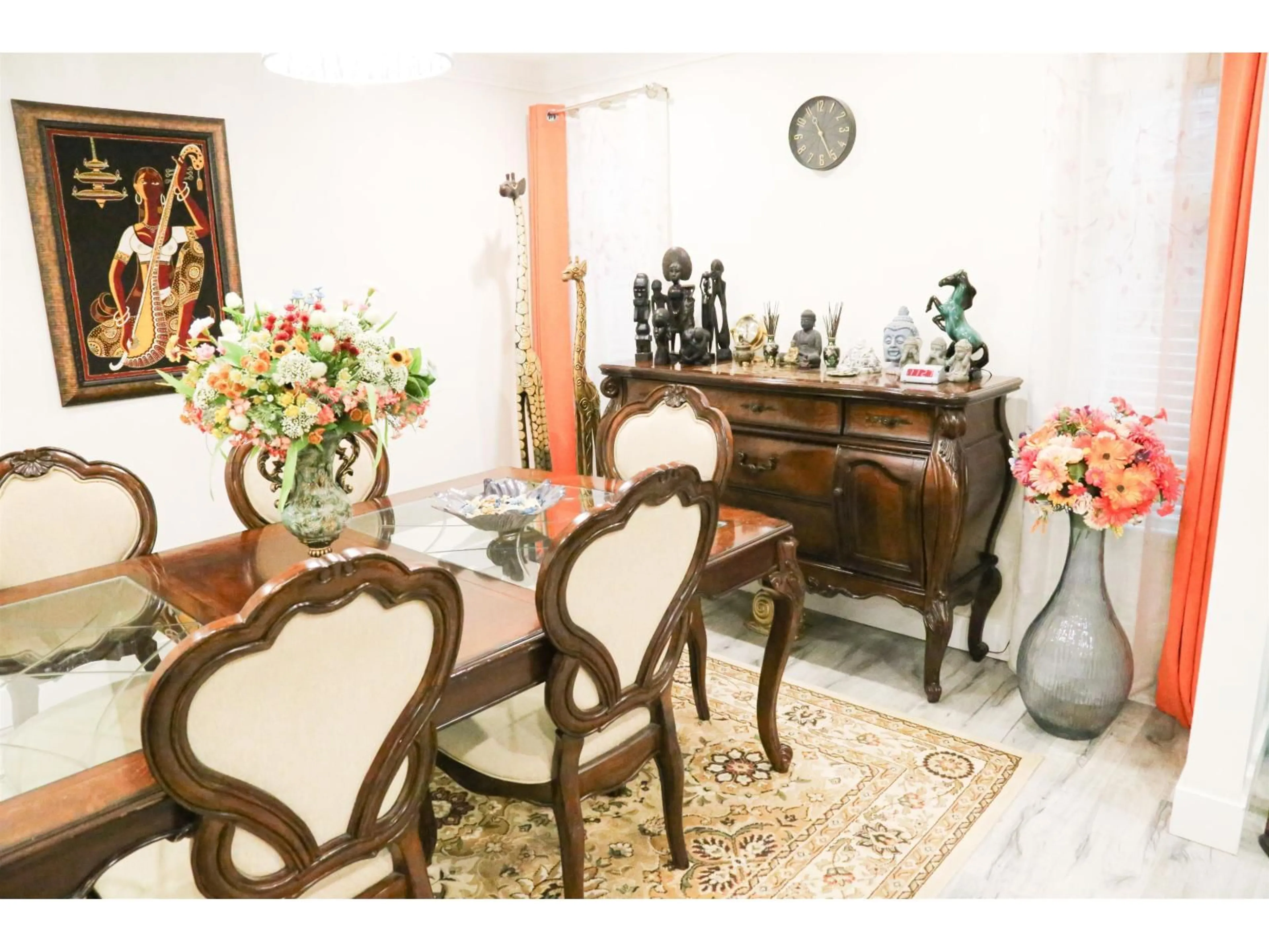 Dining room, wood/laminate floor for 14183 72A AVENUE, Surrey British Columbia V3W2R2