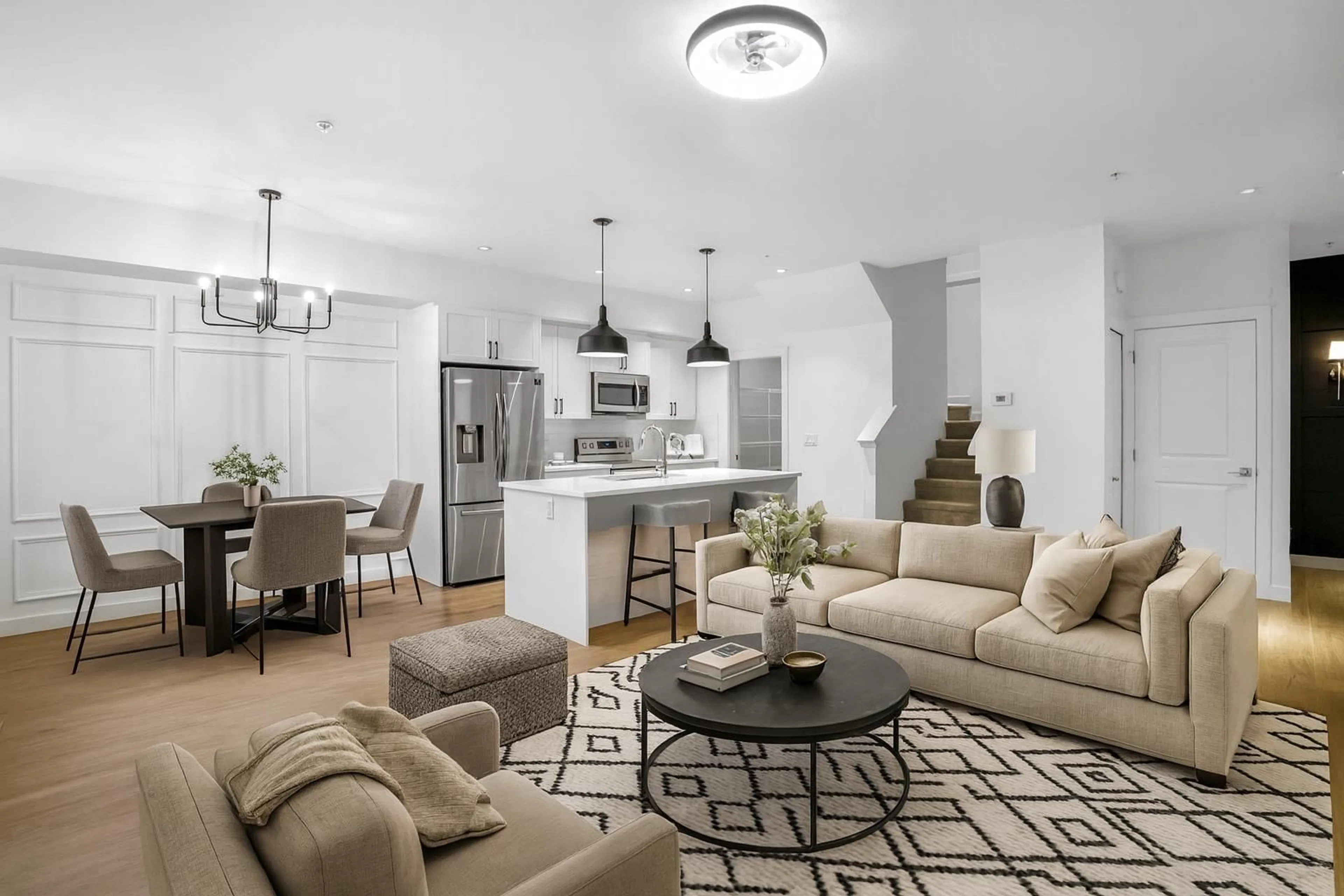 Living room with furniture, unknown for 73 - 8371 202B, Langley British Columbia V2Y4K6