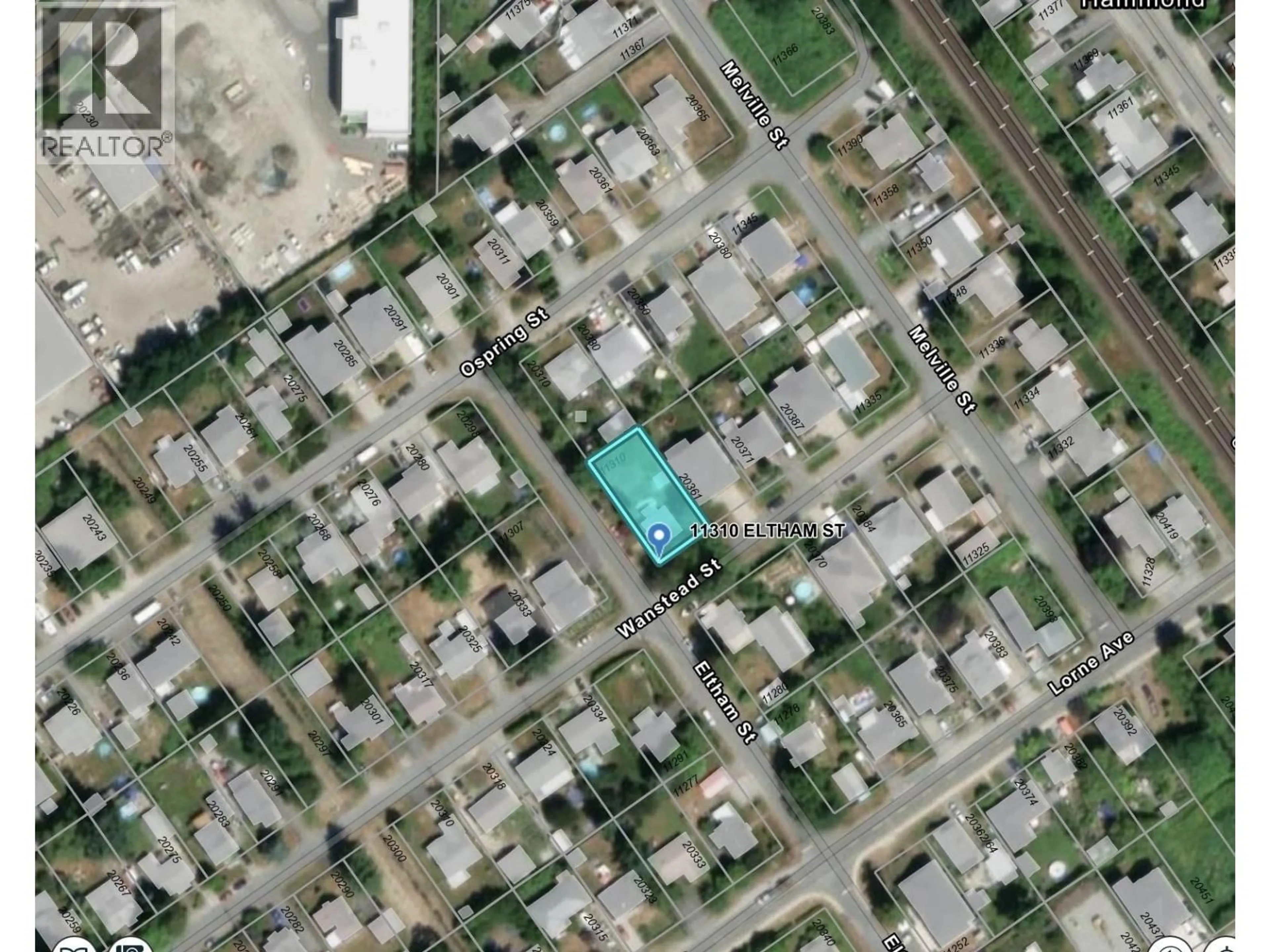 Picture of a map for 11310 ELTHAM STREET, Maple Ridge British Columbia V2X1P3