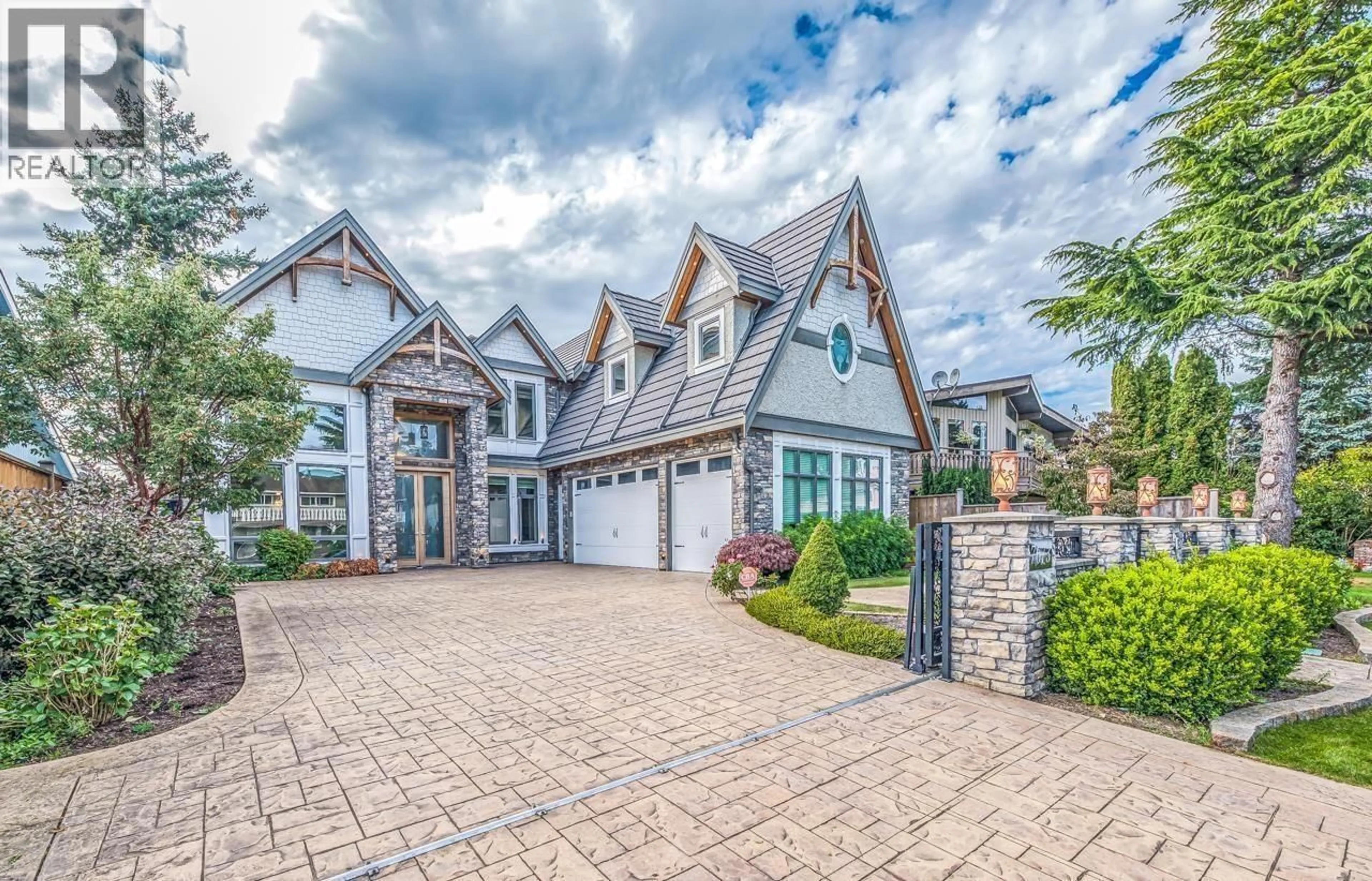 Home with brick exterior material, street for 7673 DAMPIER DRIVE, Richmond British Columbia V7C4M3