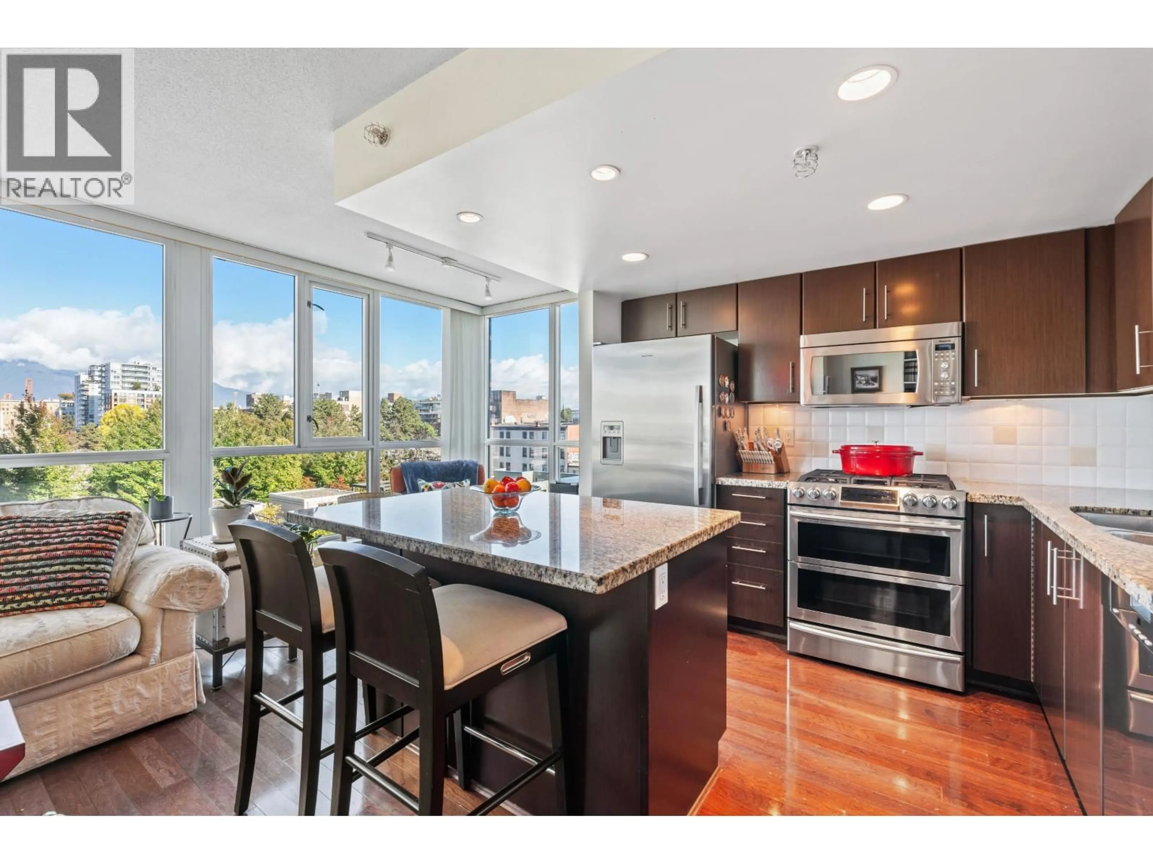 Open concept kitchen, unknown for 701 - 120 MILROSS AVENUE, Vancouver British Columbia V6A4K7