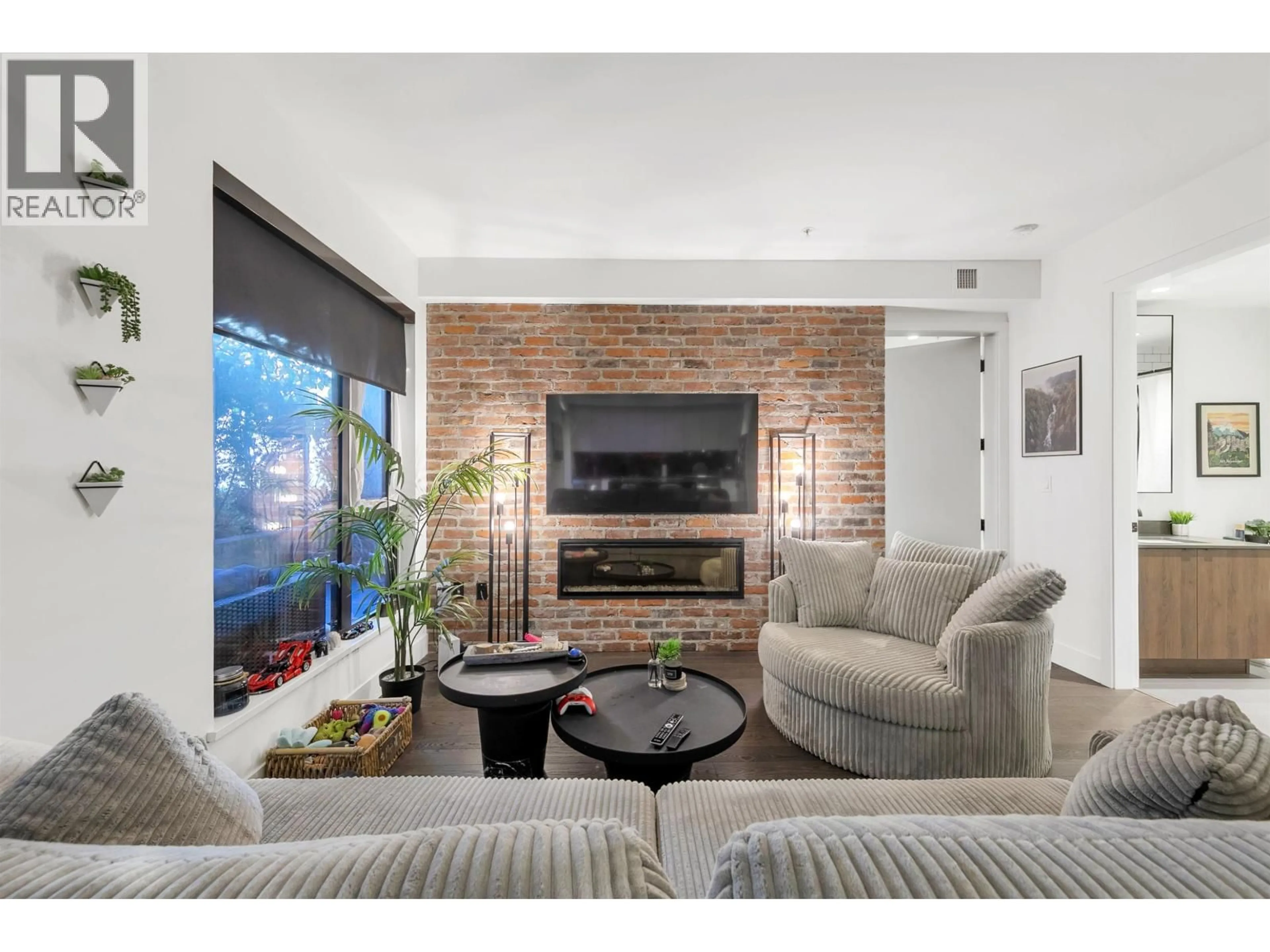 Living room with furniture, unknown for 216 - 83 MOODY STREET, Port Moody British Columbia V3H0K7