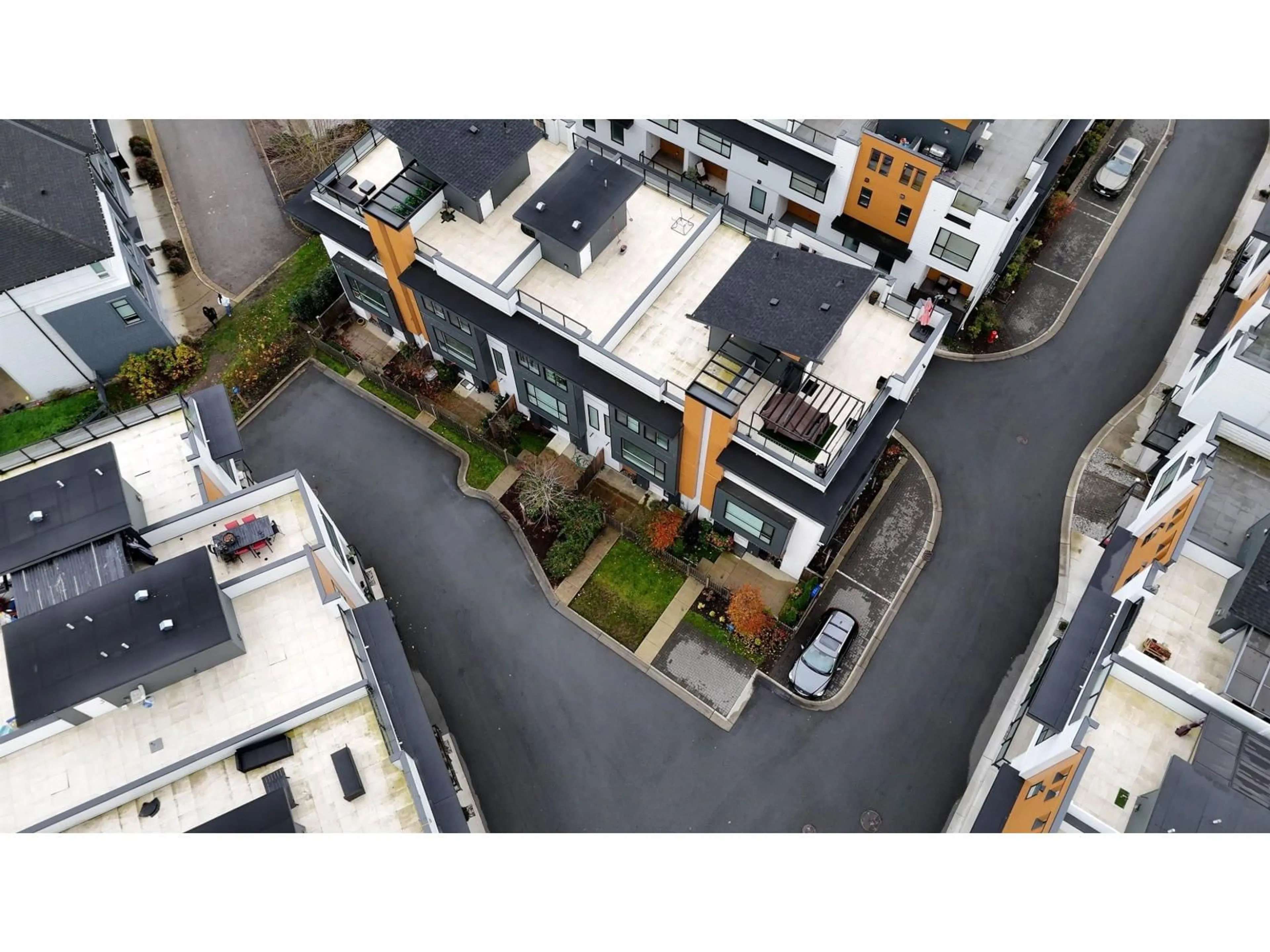 A pic from outside/outdoor area/front of a property/back of a property/a pic from drone, street for 31 - 16511 WATSON DRIVE, Surrey British Columbia V4N6T7