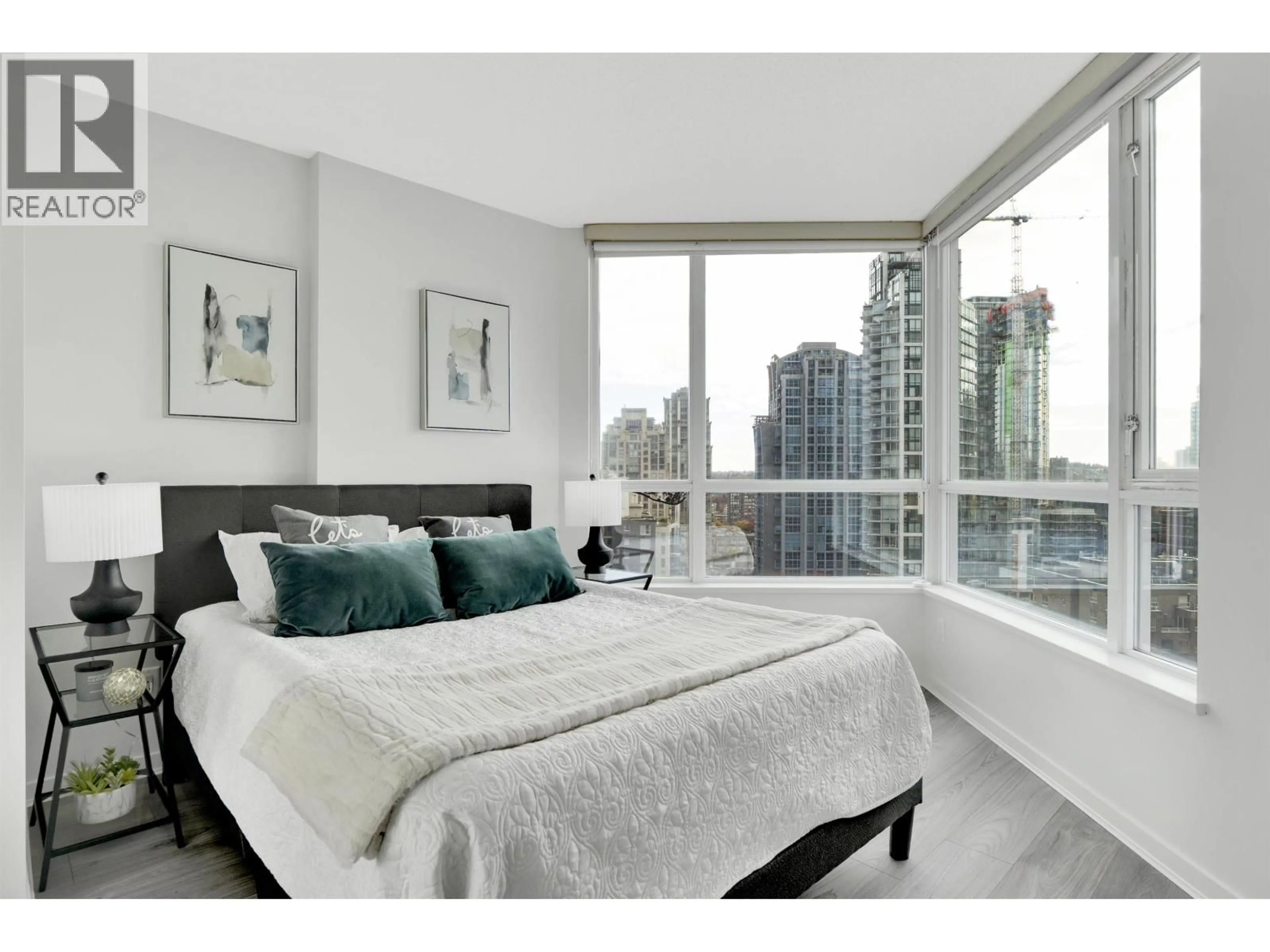 Bedroom with bed, unknown for 1507 - 1212 HOWE STREET, Vancouver British Columbia V6Z2M9