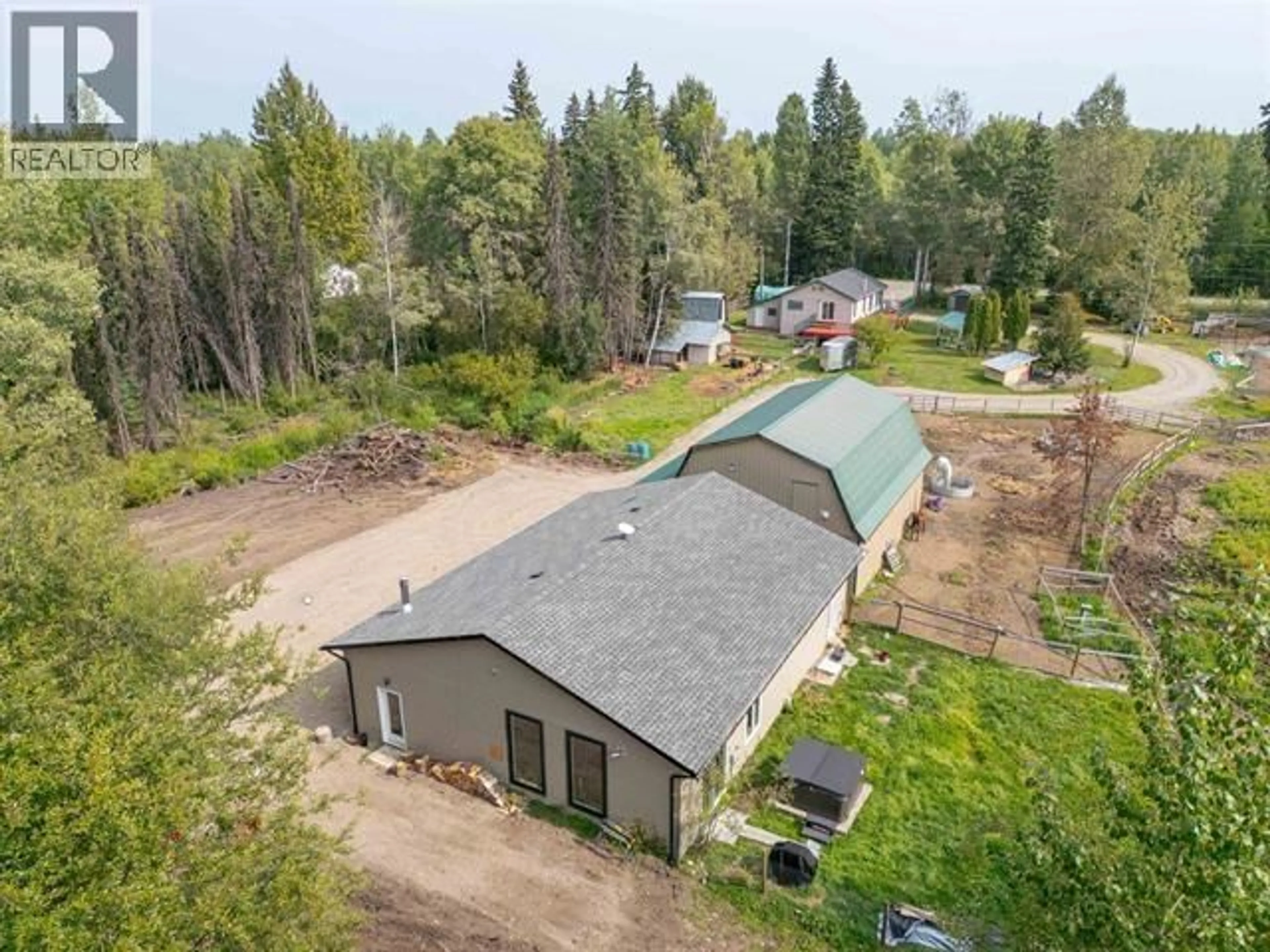 A pic from outside/outdoor area/front of a property/back of a property/a pic from drone, unknown for 9949 OLD SUMMIT LAKE ROAD, Prince George British Columbia V2K5T1